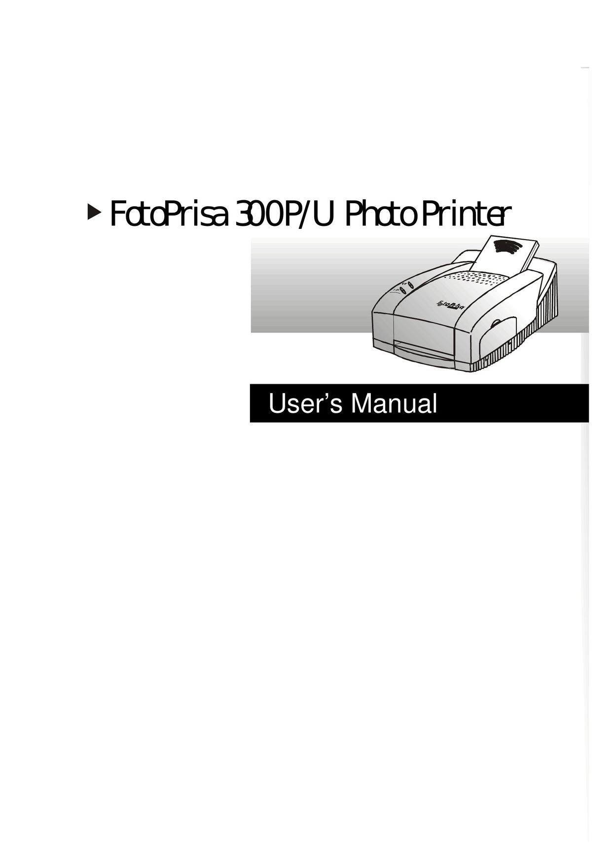 Acer 300P Printer User Manual