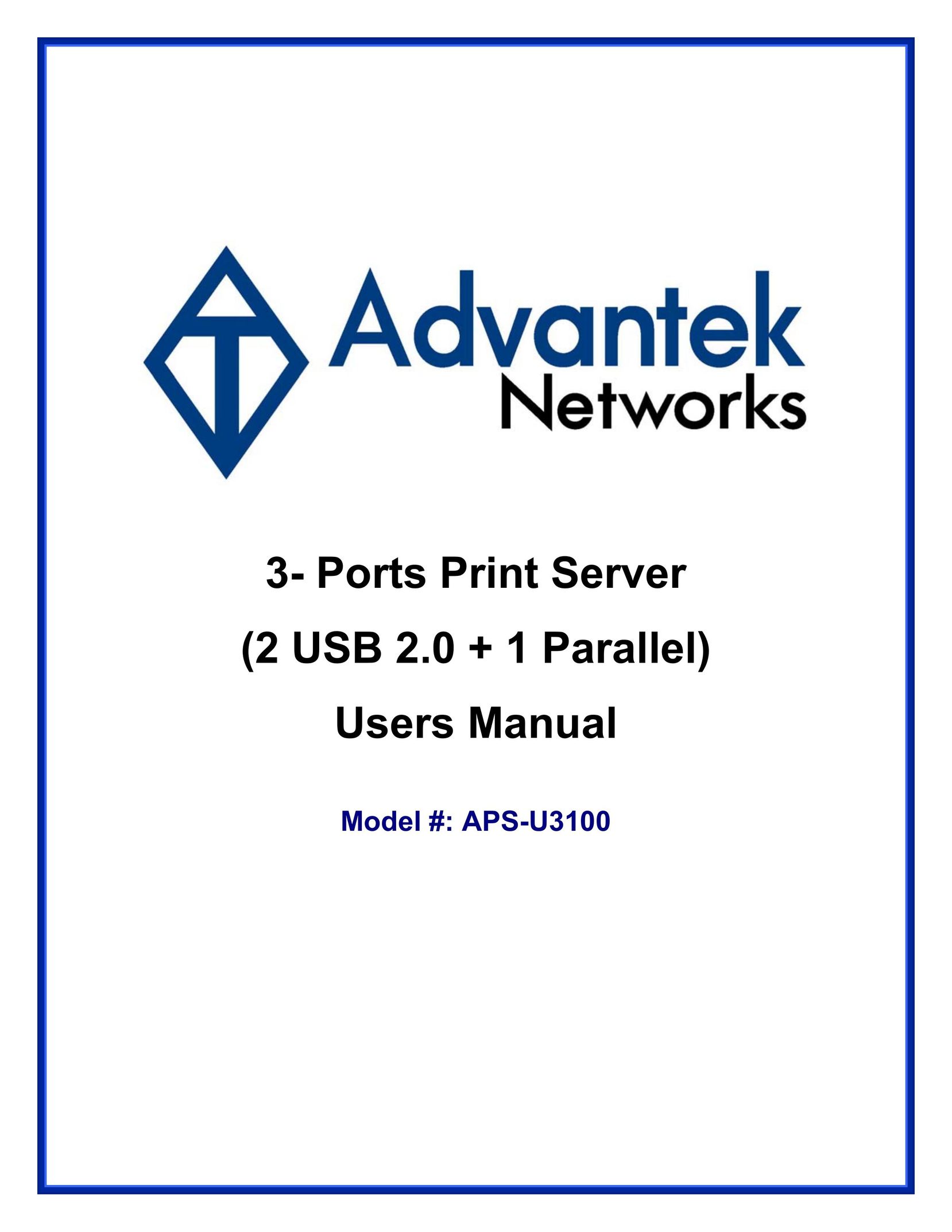 Advantek Networks APS-U3100 Printer User Manual