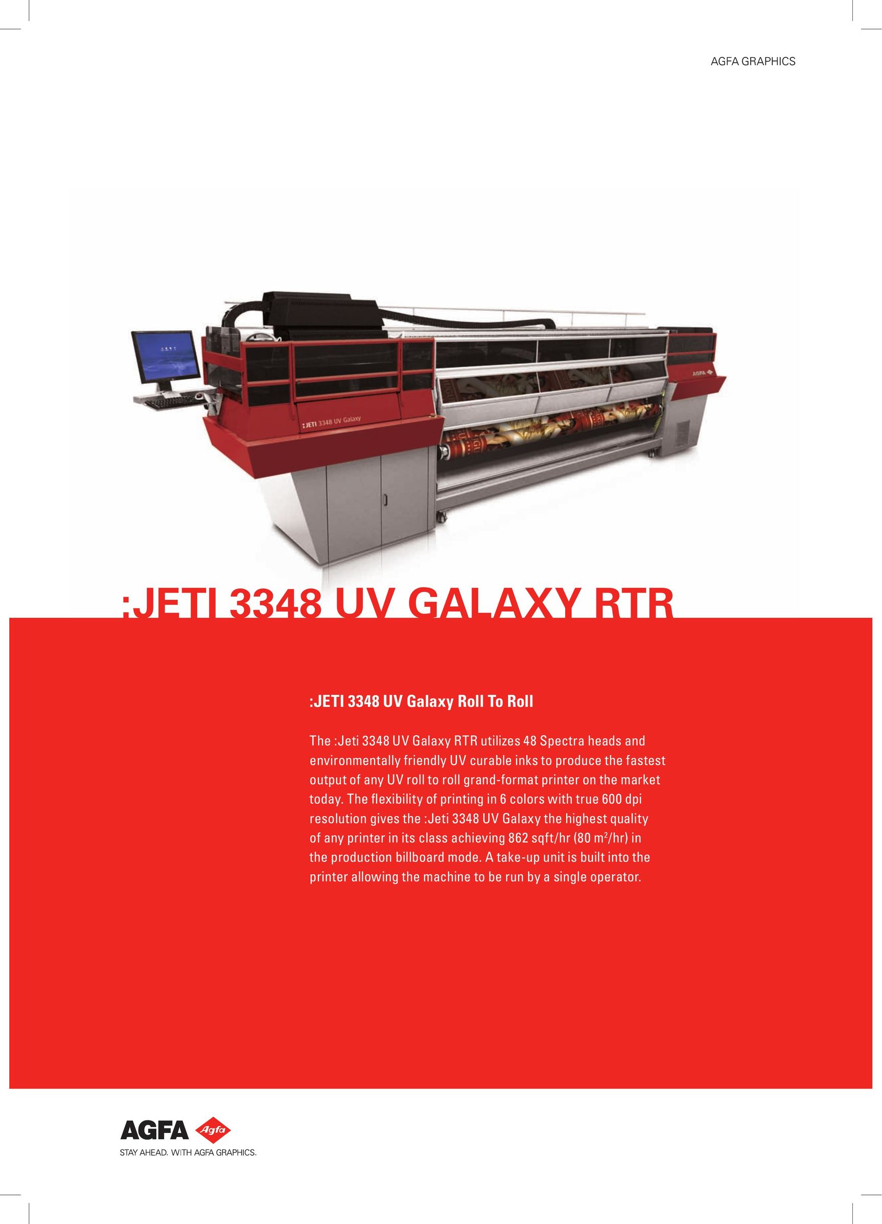 AGFA 3348 Printer User Manual