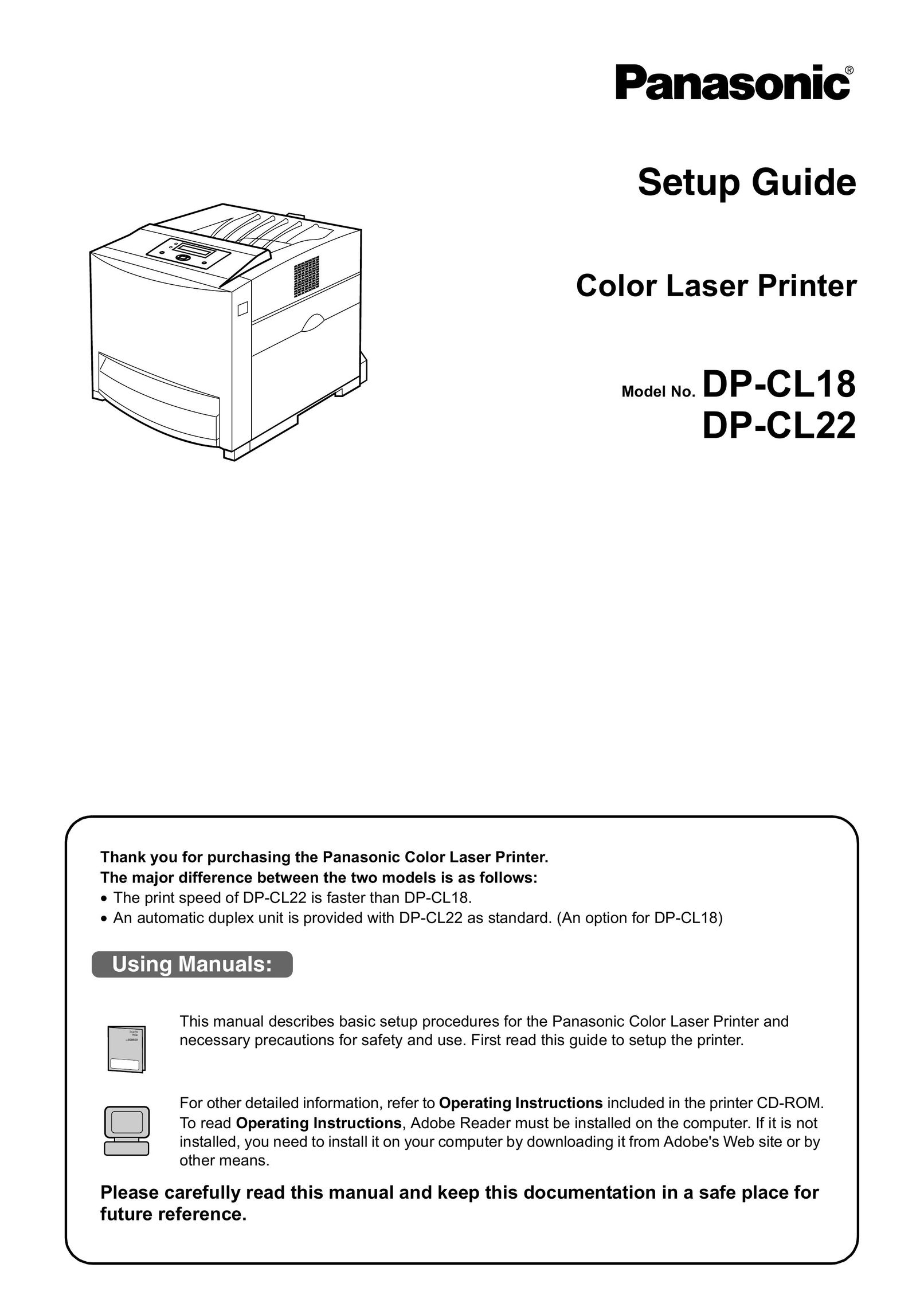 AGFA CL18 Printer User Manual