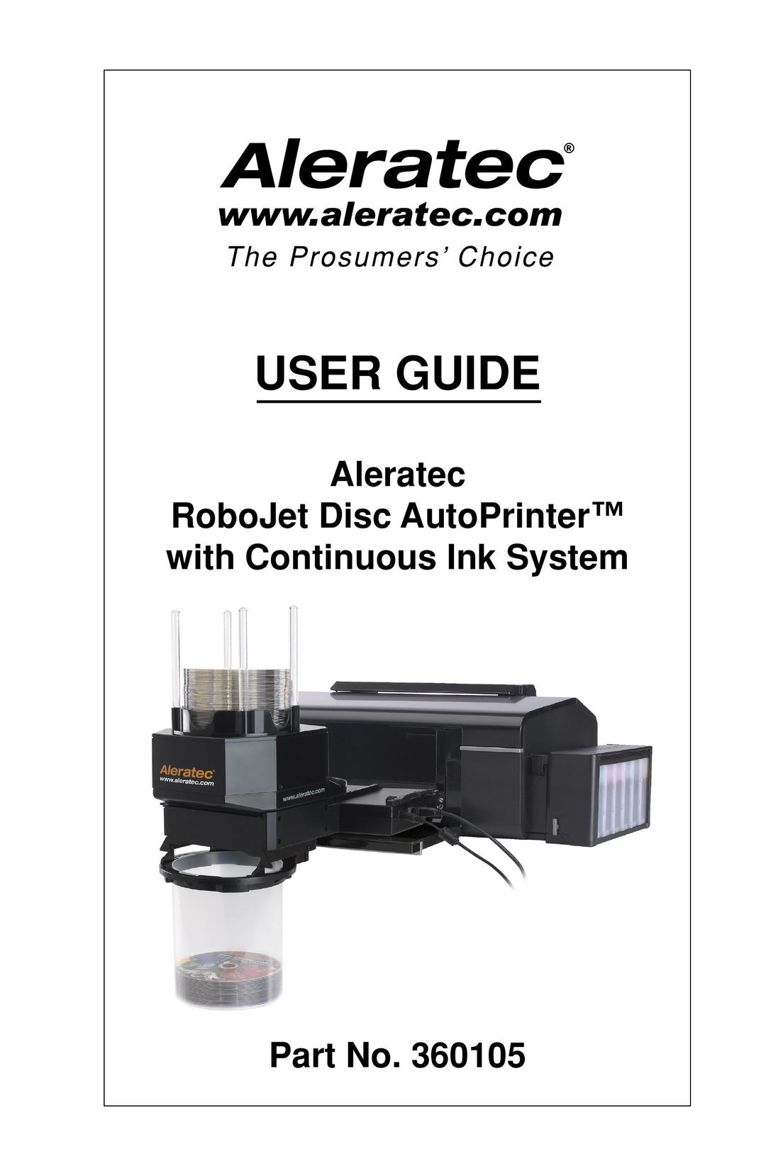Aleratec 360105 Printer User Manual