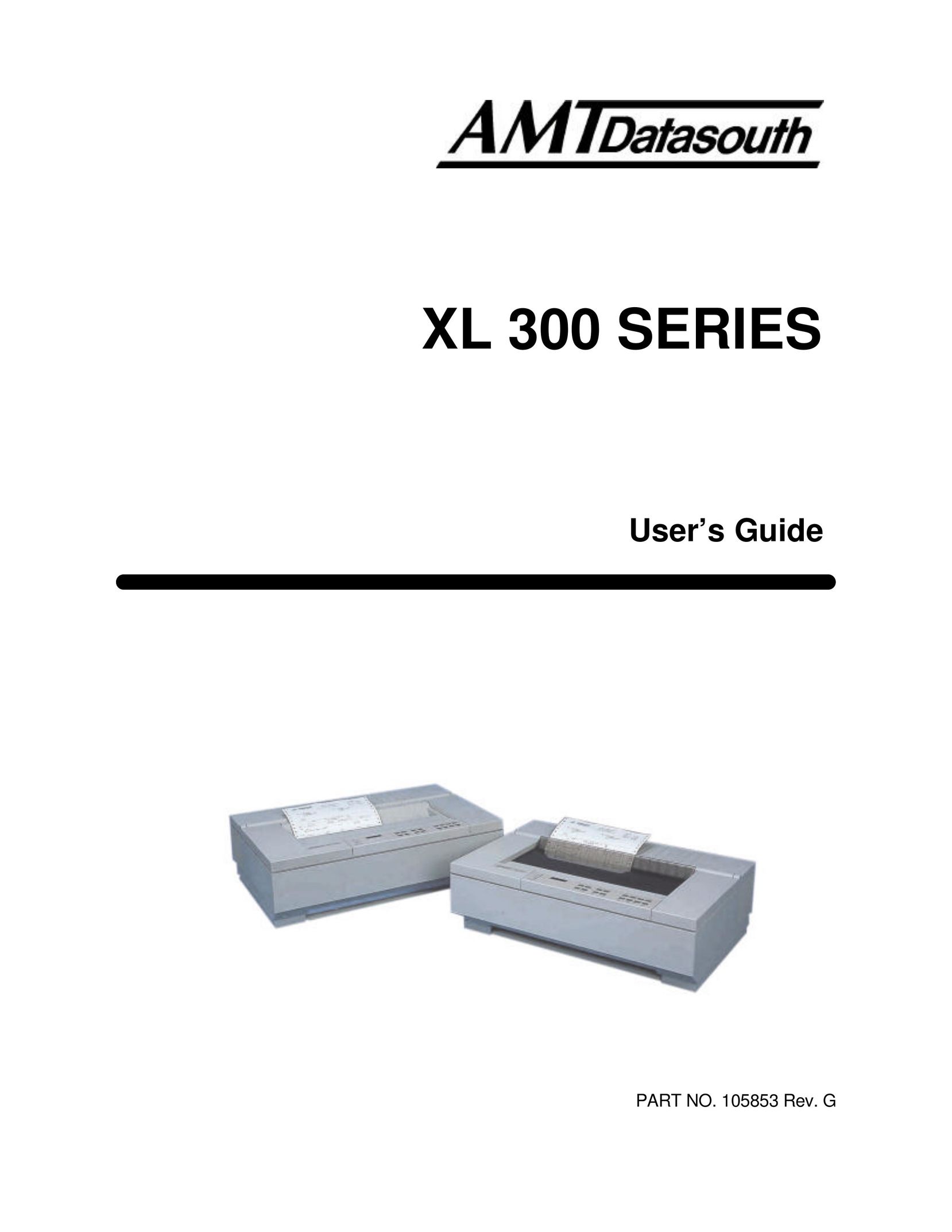 AMT Datasouth XL300 Printer User Manual