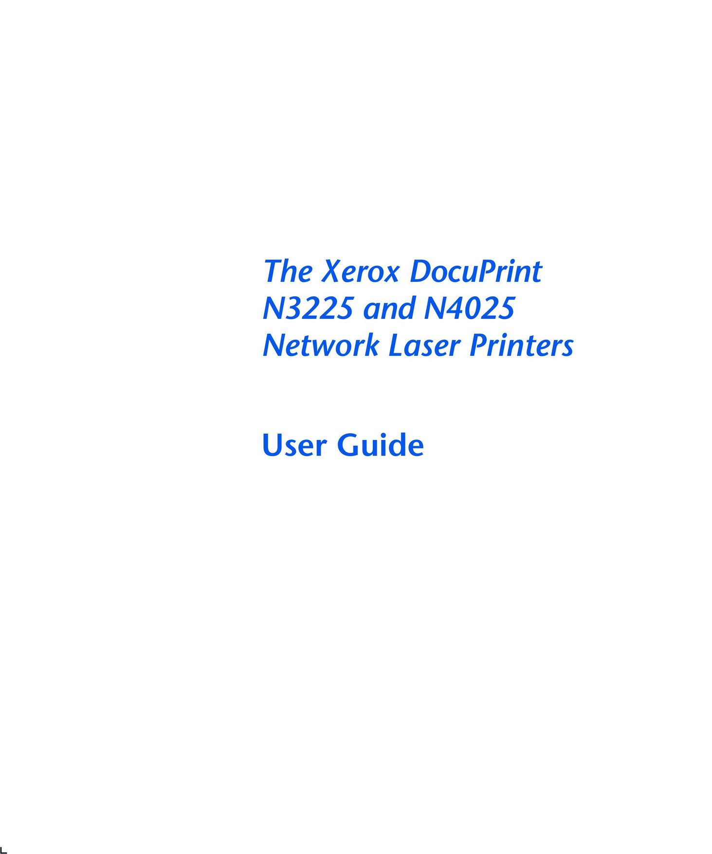 Apple N3225 Printer User Manual