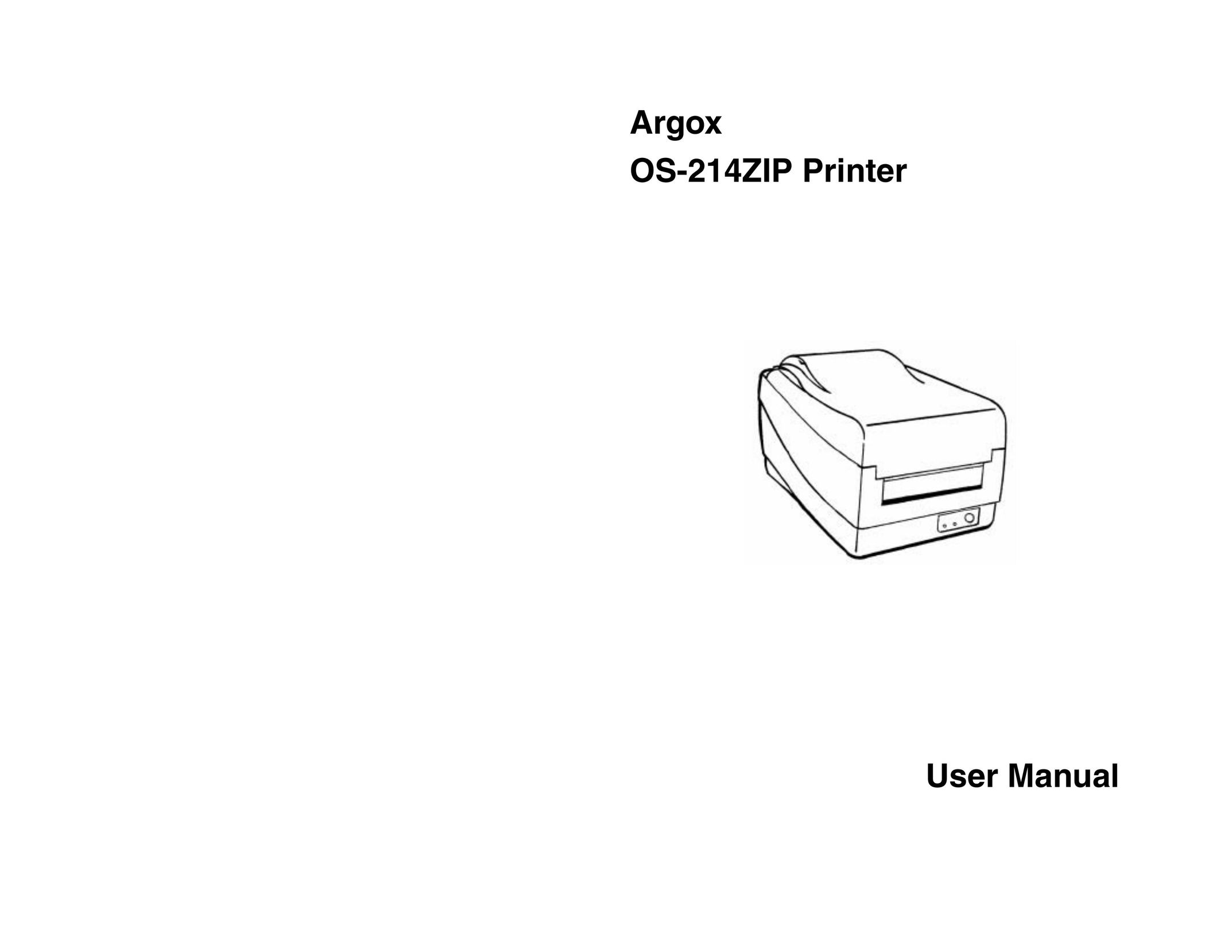 Argox OS-214ZIP Printer User Manual