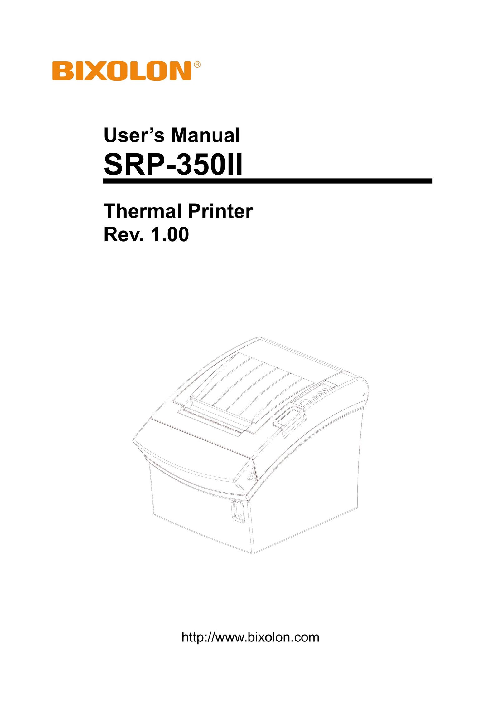 BIXOLON SRP-350II Printer User Manual