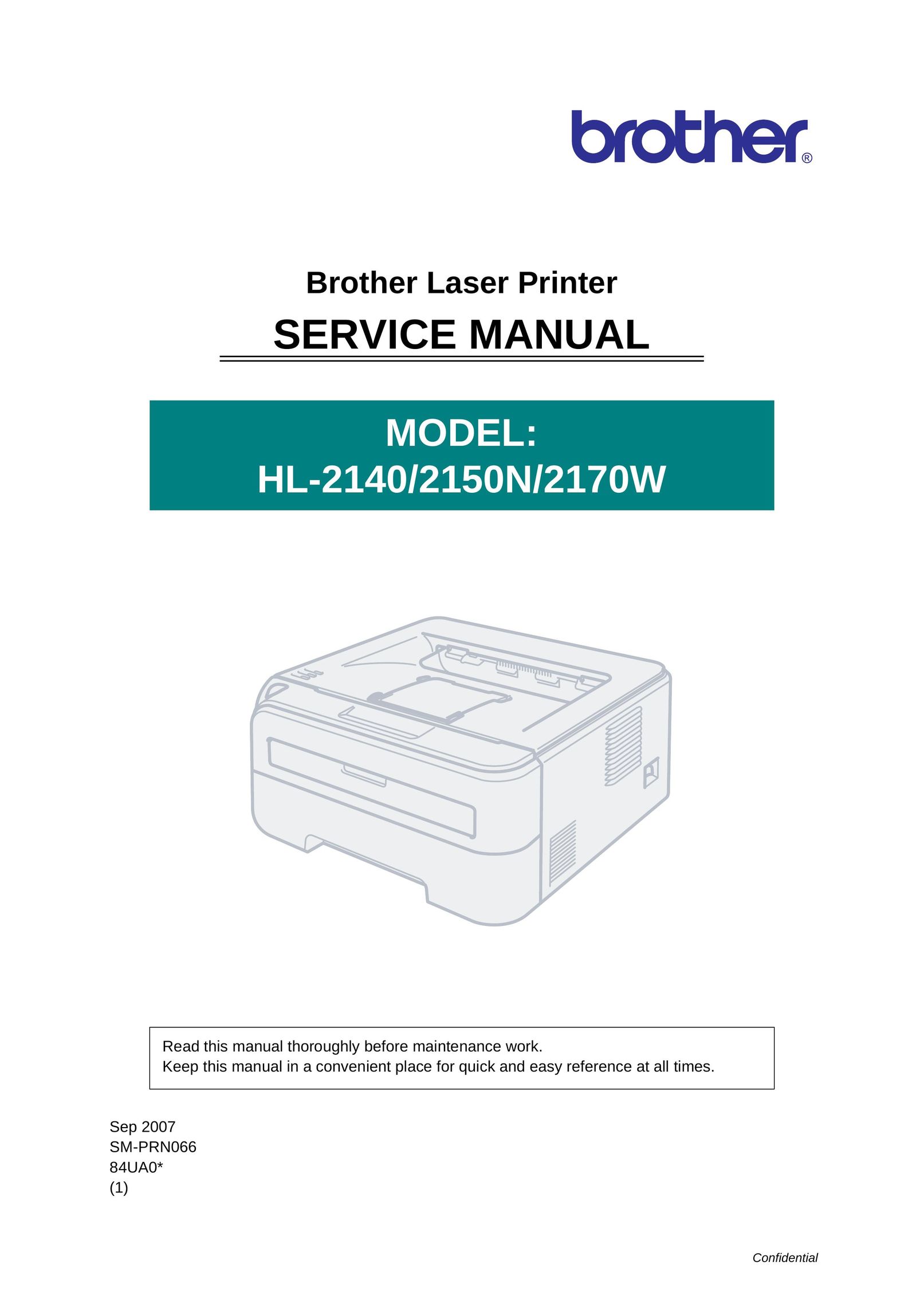 Brother 2170W Printer User Manual
