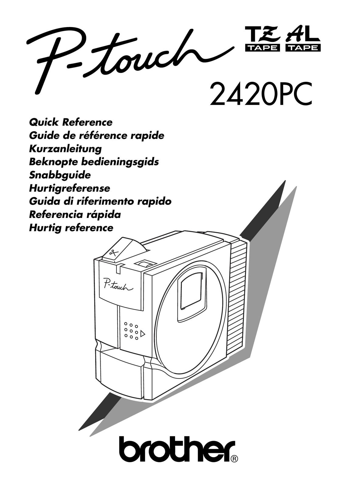 Brother 2420PC Printer User Manual