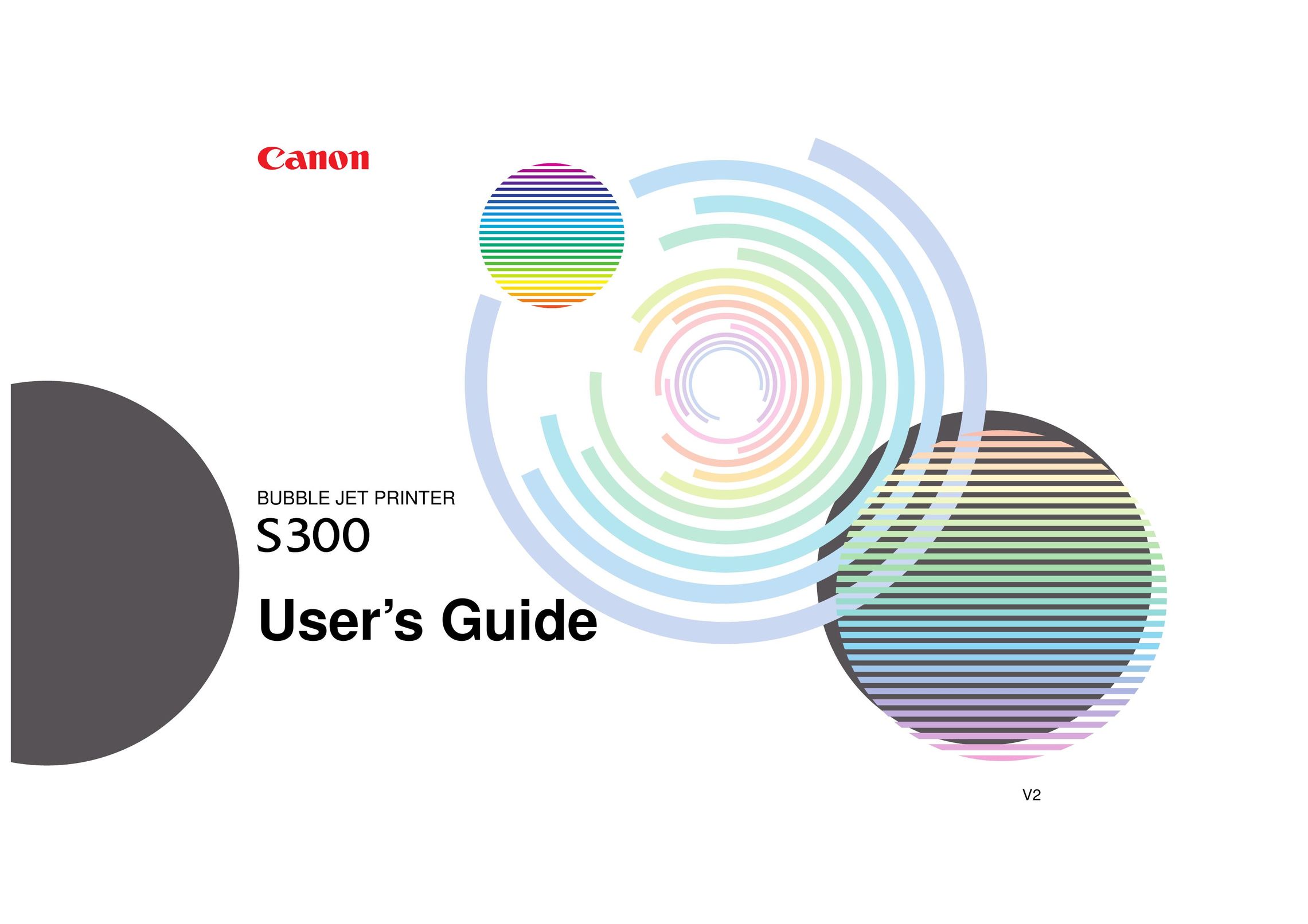 Canon 300 Printer User Manual