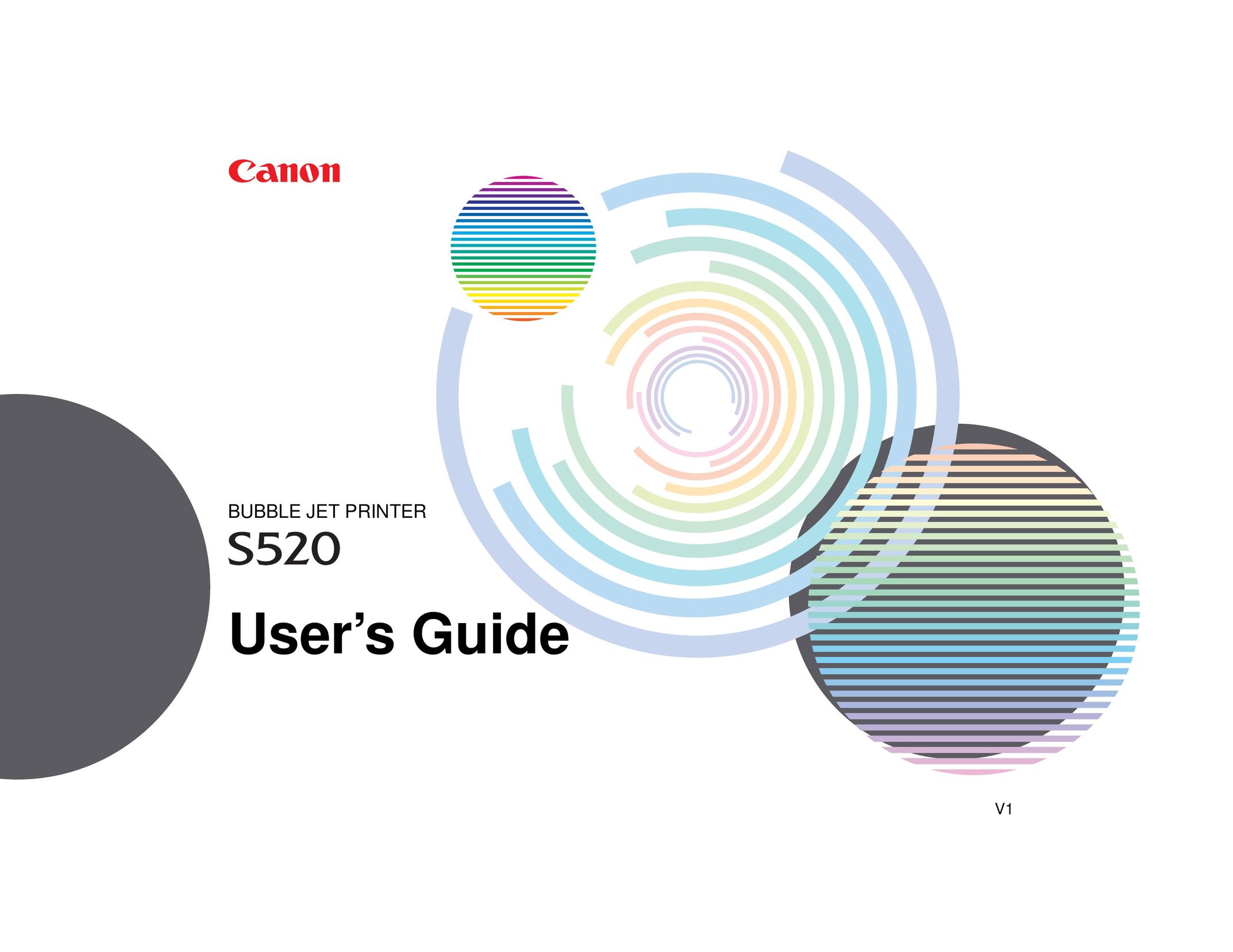 Canon 520 Printer User Manual
