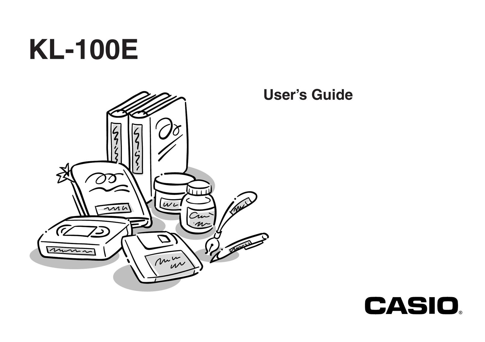 Casio KL-100E Printer User Manual