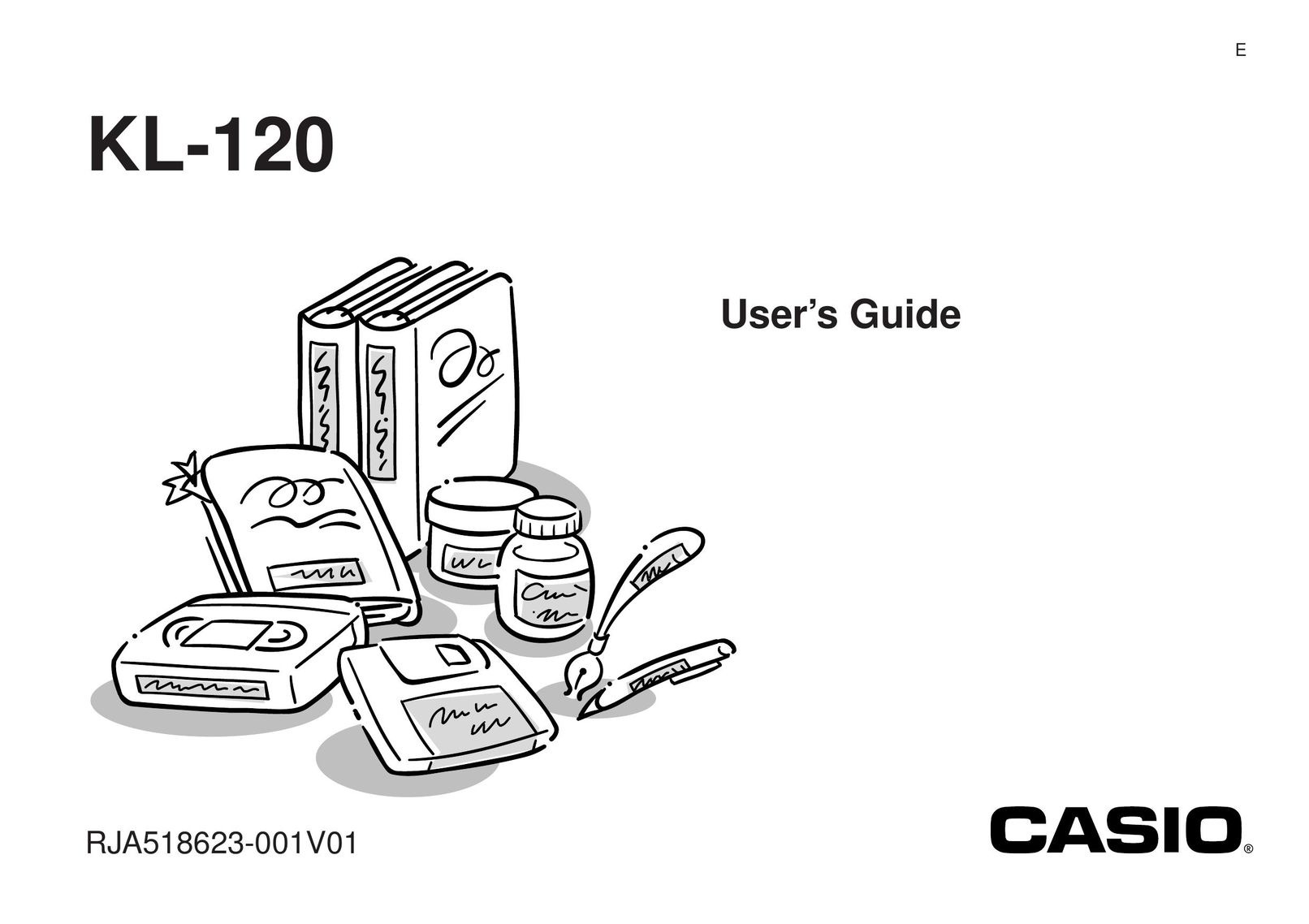 Casio KL-120 Printer User Manual