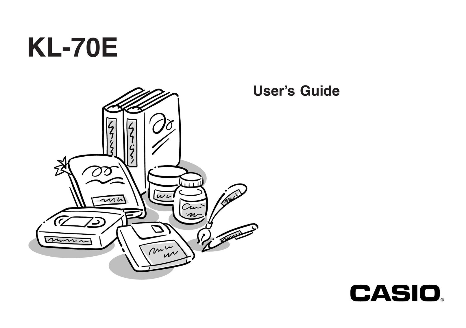Casio KL-70E Printer User Manual
