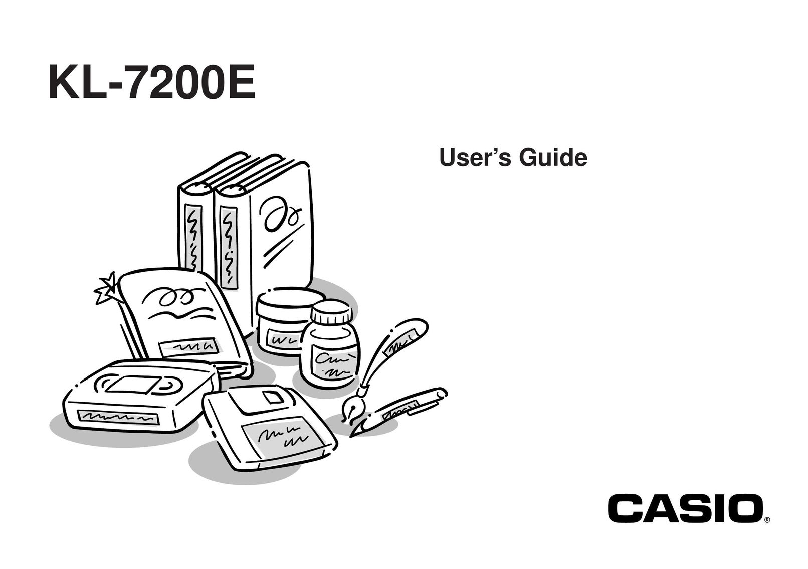 Casio KL-7200E Printer User Manual