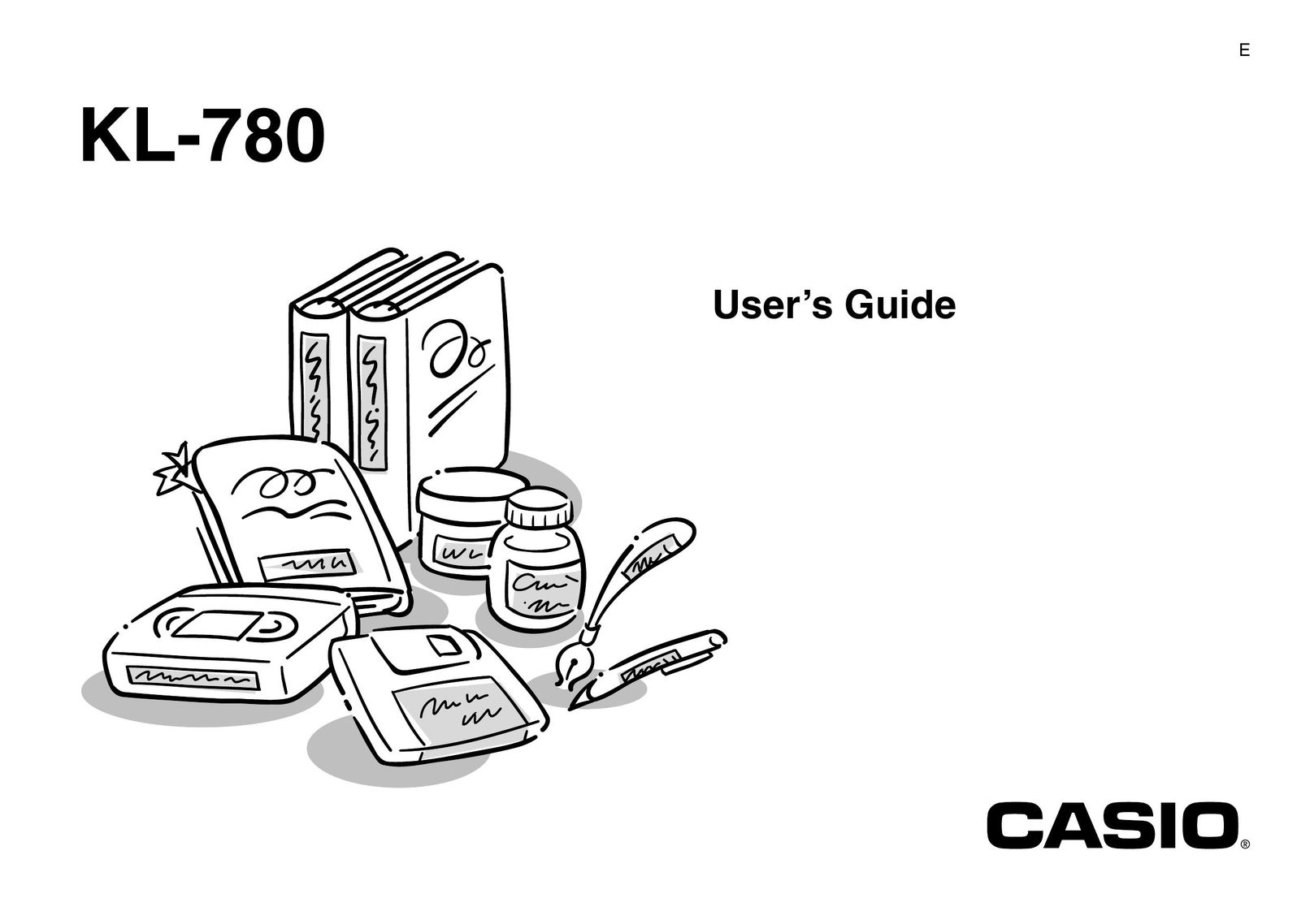 Casio KL-780 Printer User Manual