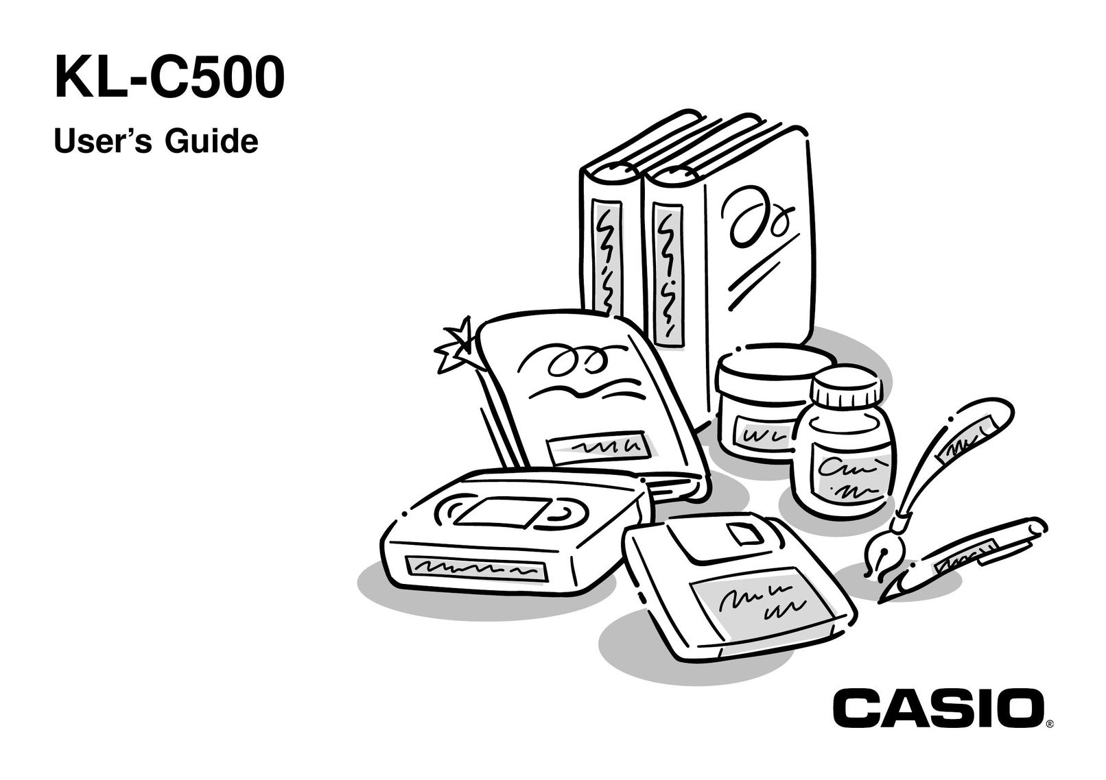 Casio KL-C500 Printer User Manual