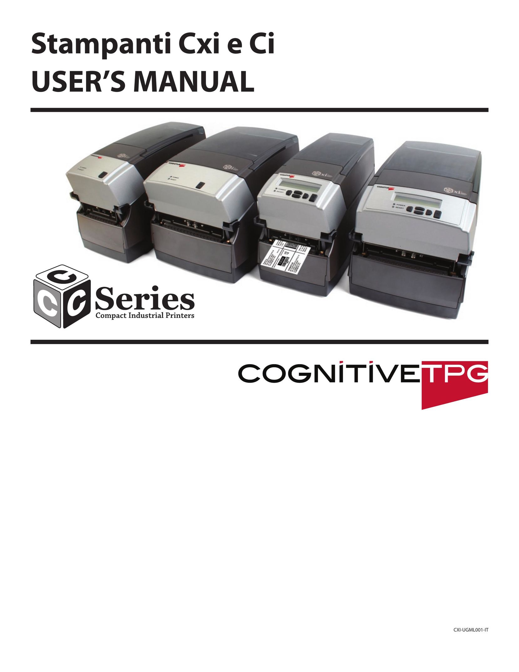Cognitive Solutions CXI-UGML001-IT Printer User Manual