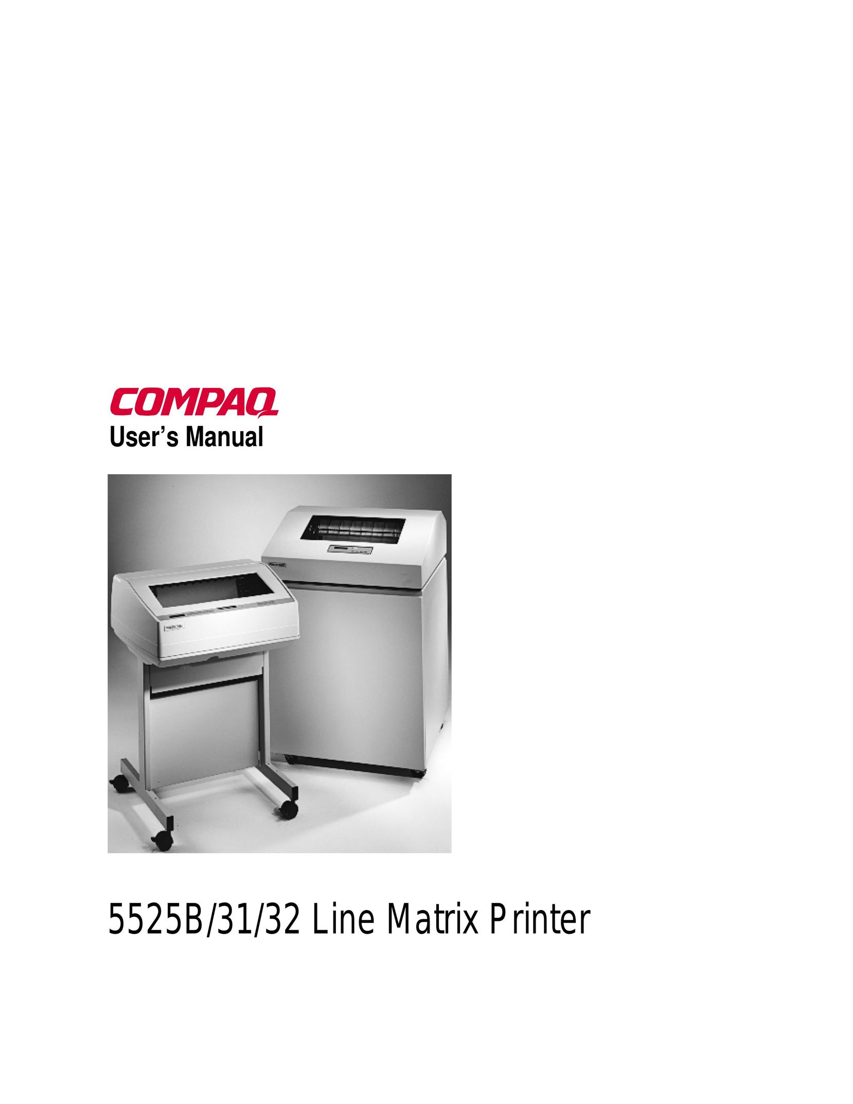 Compaq 5532 Printer User Manual