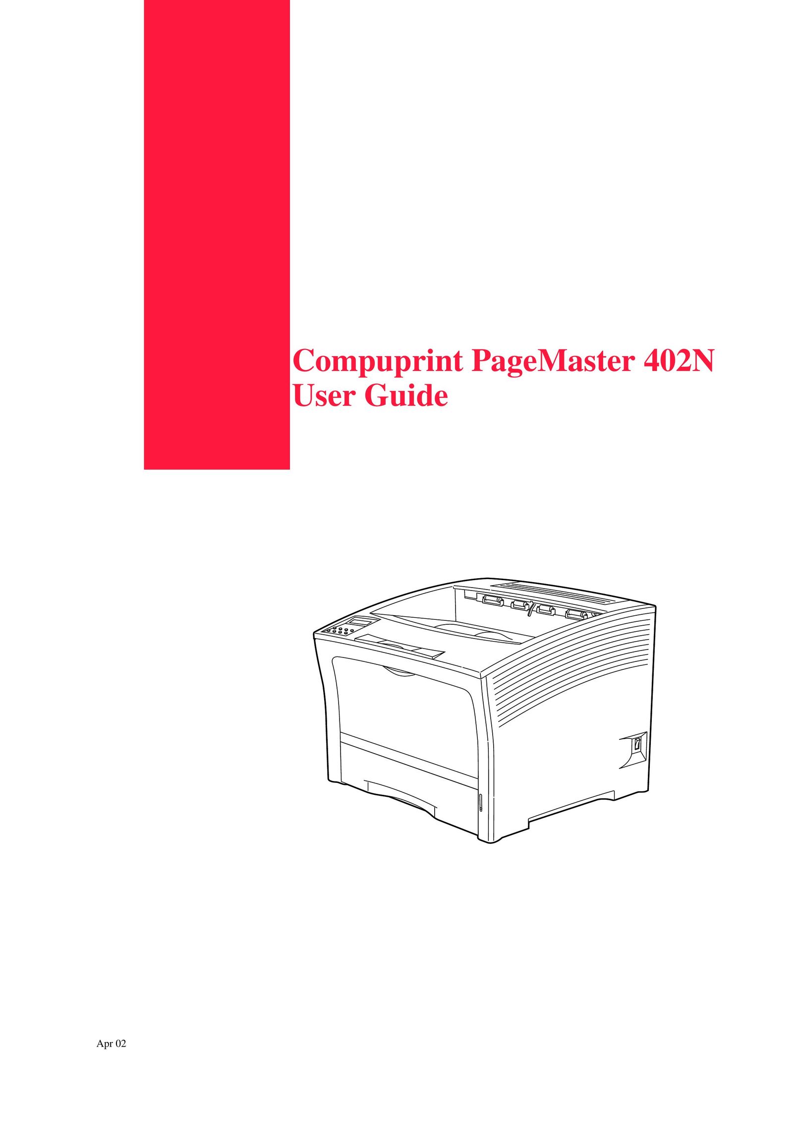 CPG PageMaster 402N Printer User Manual