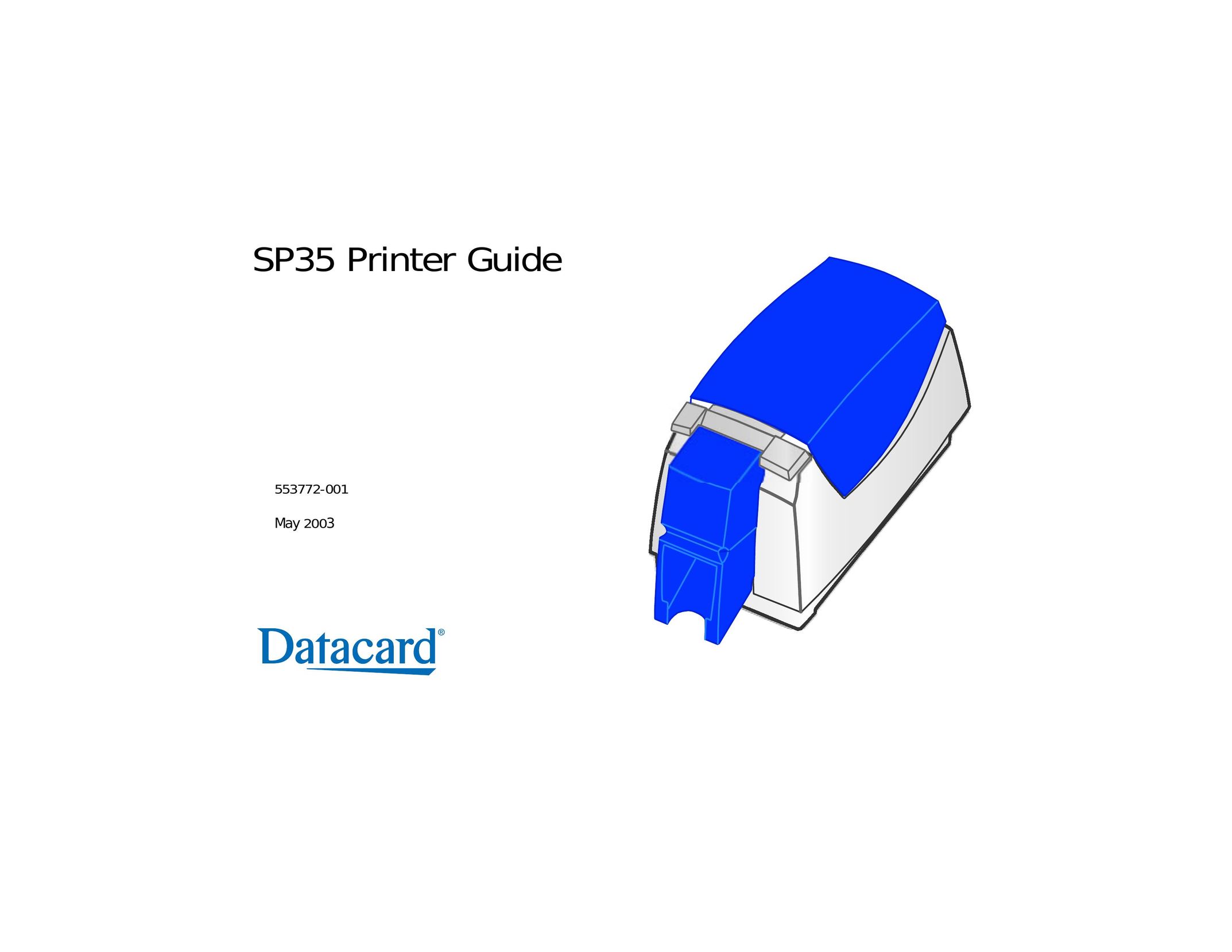 Datacard Group 553772-001 Printer User Manual