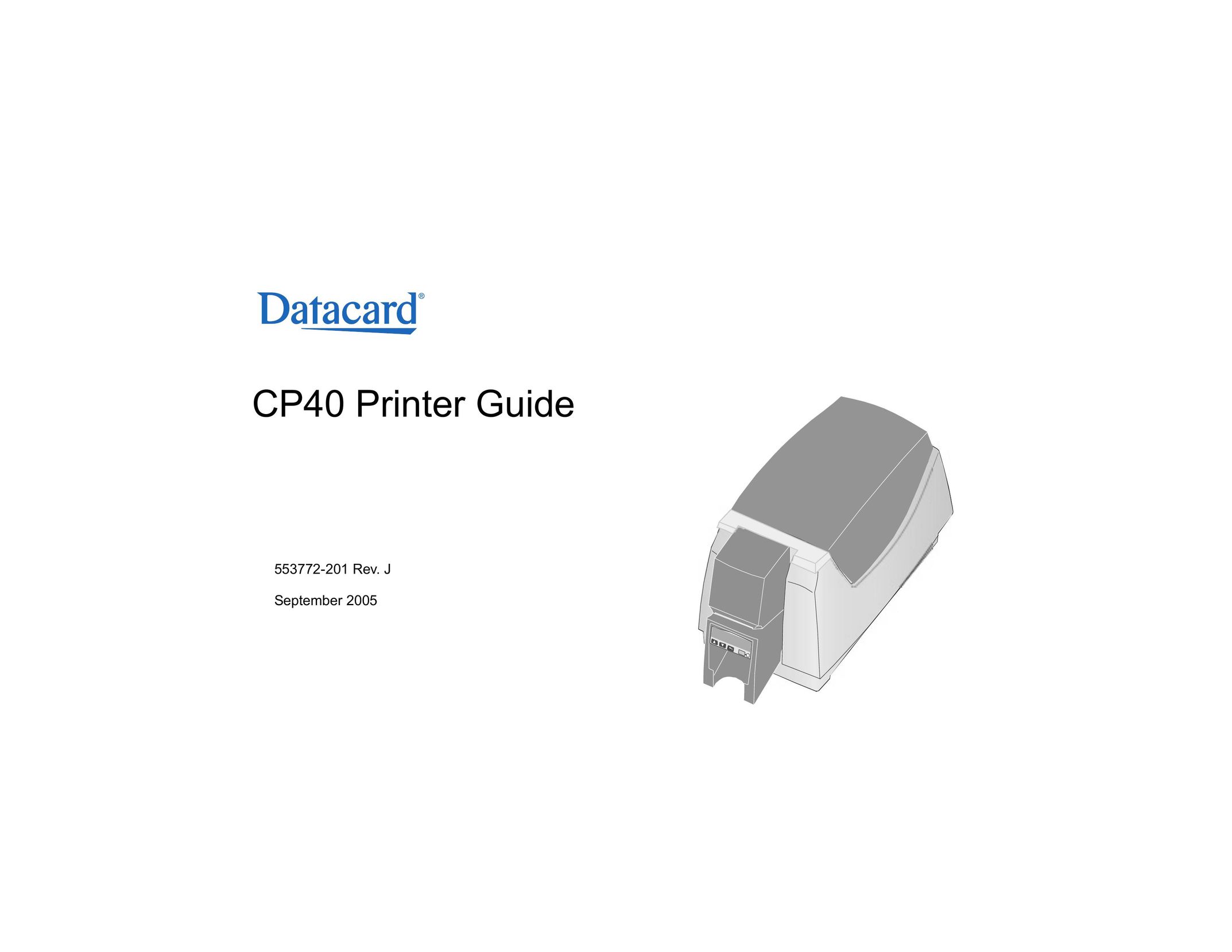 Datacard Group CP40 Printer User Manual