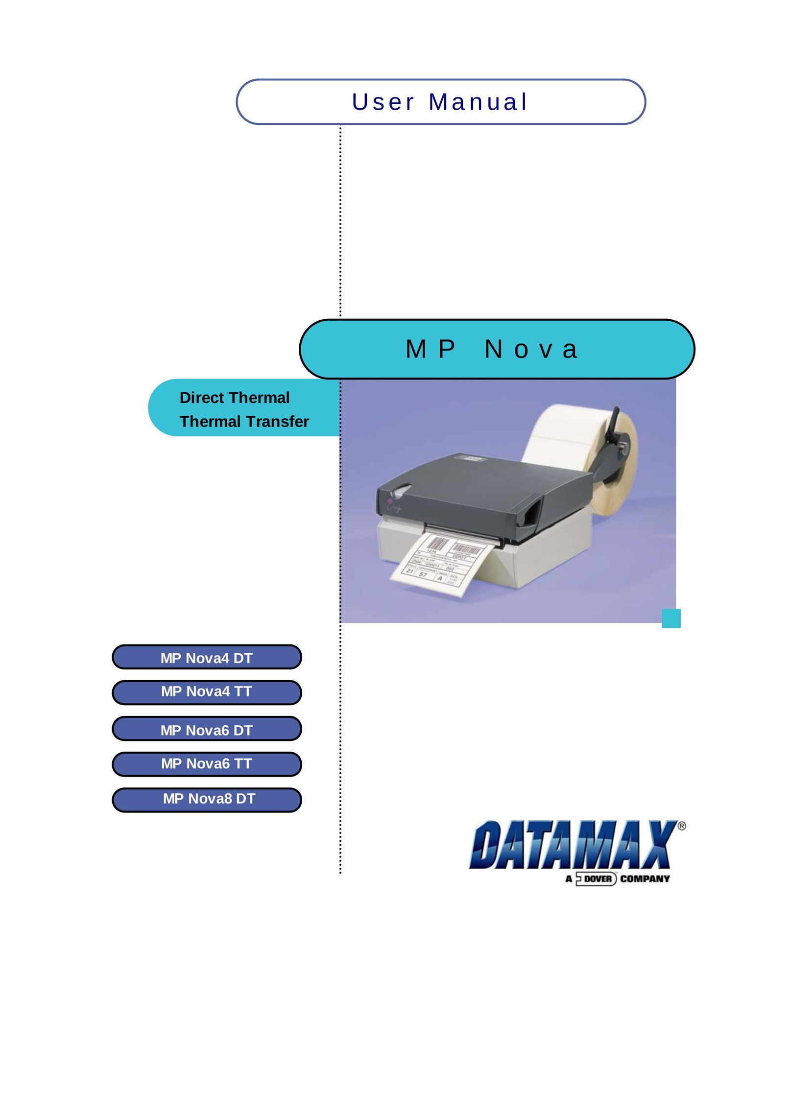 Datamax MP NOVA4 DT Printer User Manual