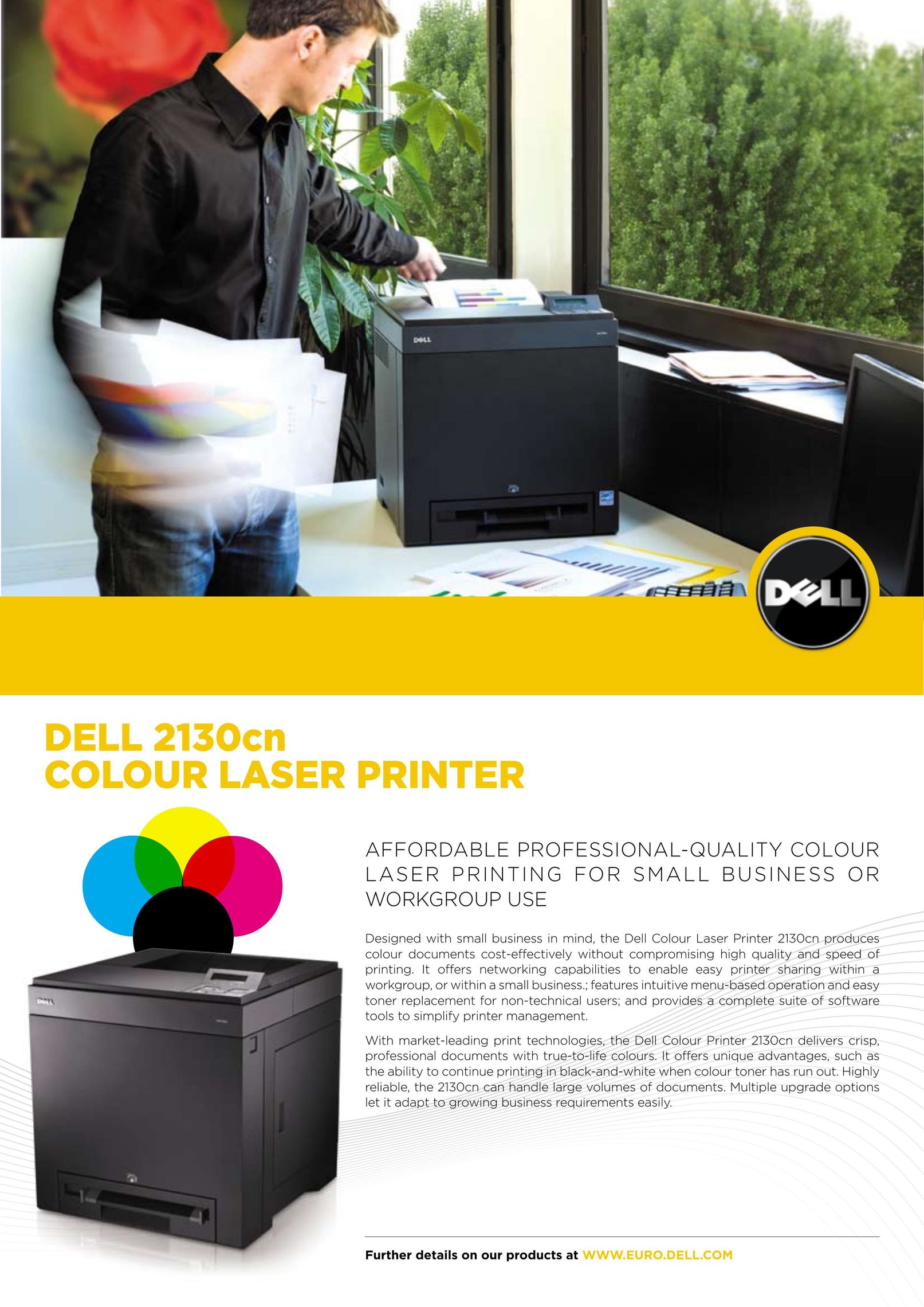 Dell 2130cn Printer User Manual
