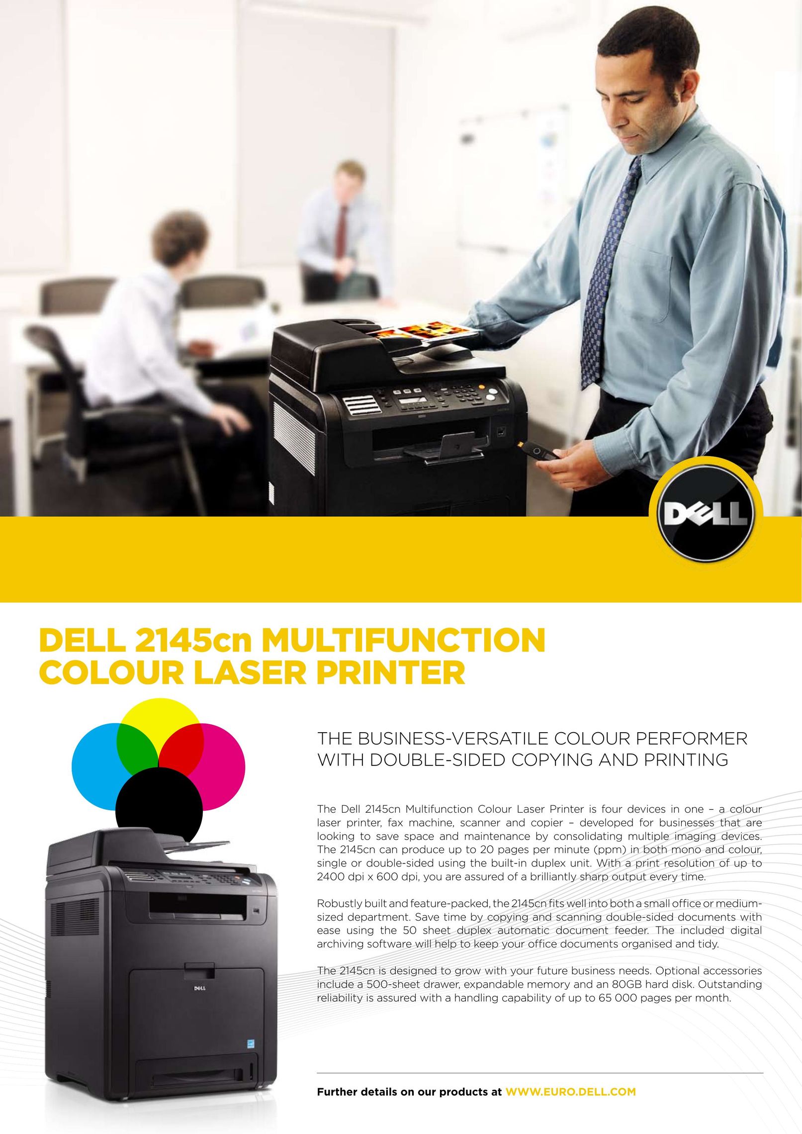 Dell 2145cn Printer User Manual