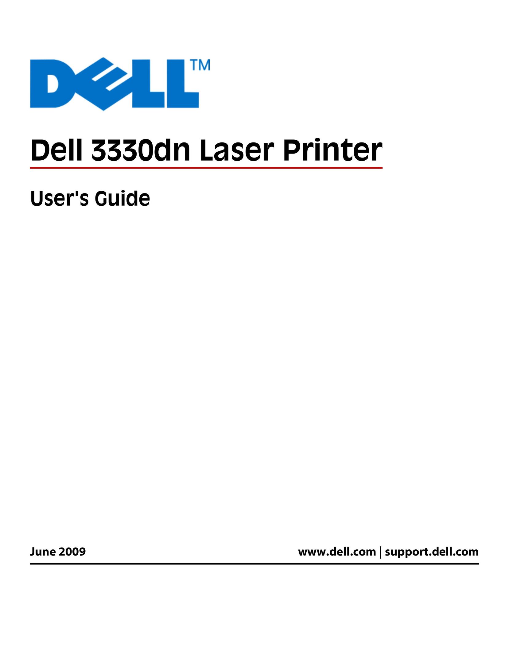 Dell 3330dn Printer User Manual