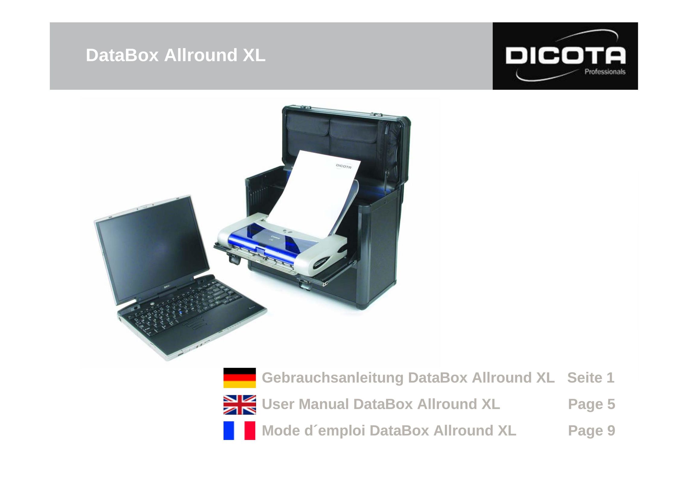 Dicota DataBox Allround XL Printer User Manual