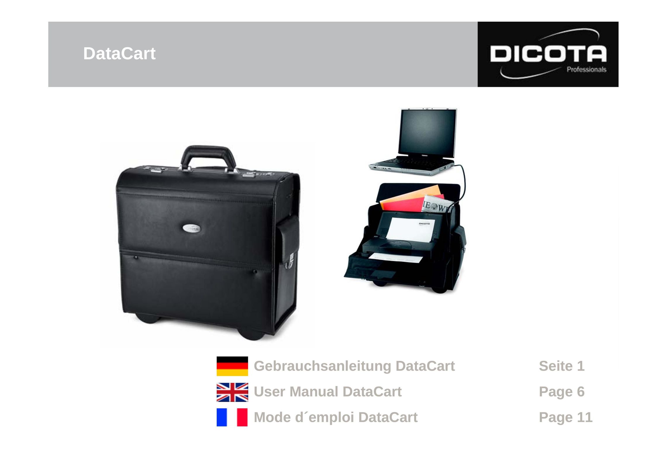 Dicota DataCart Printer User Manual