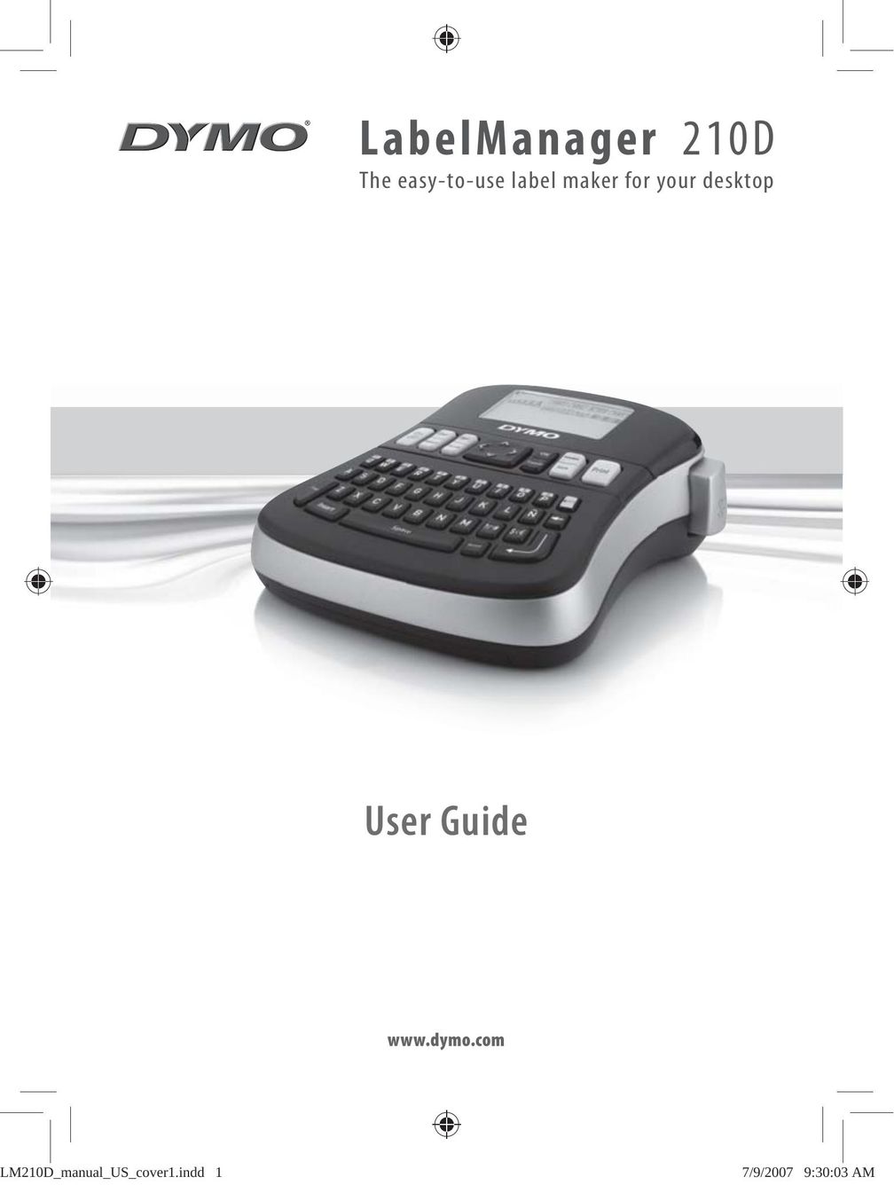 Dymo 210D Printer User Manual