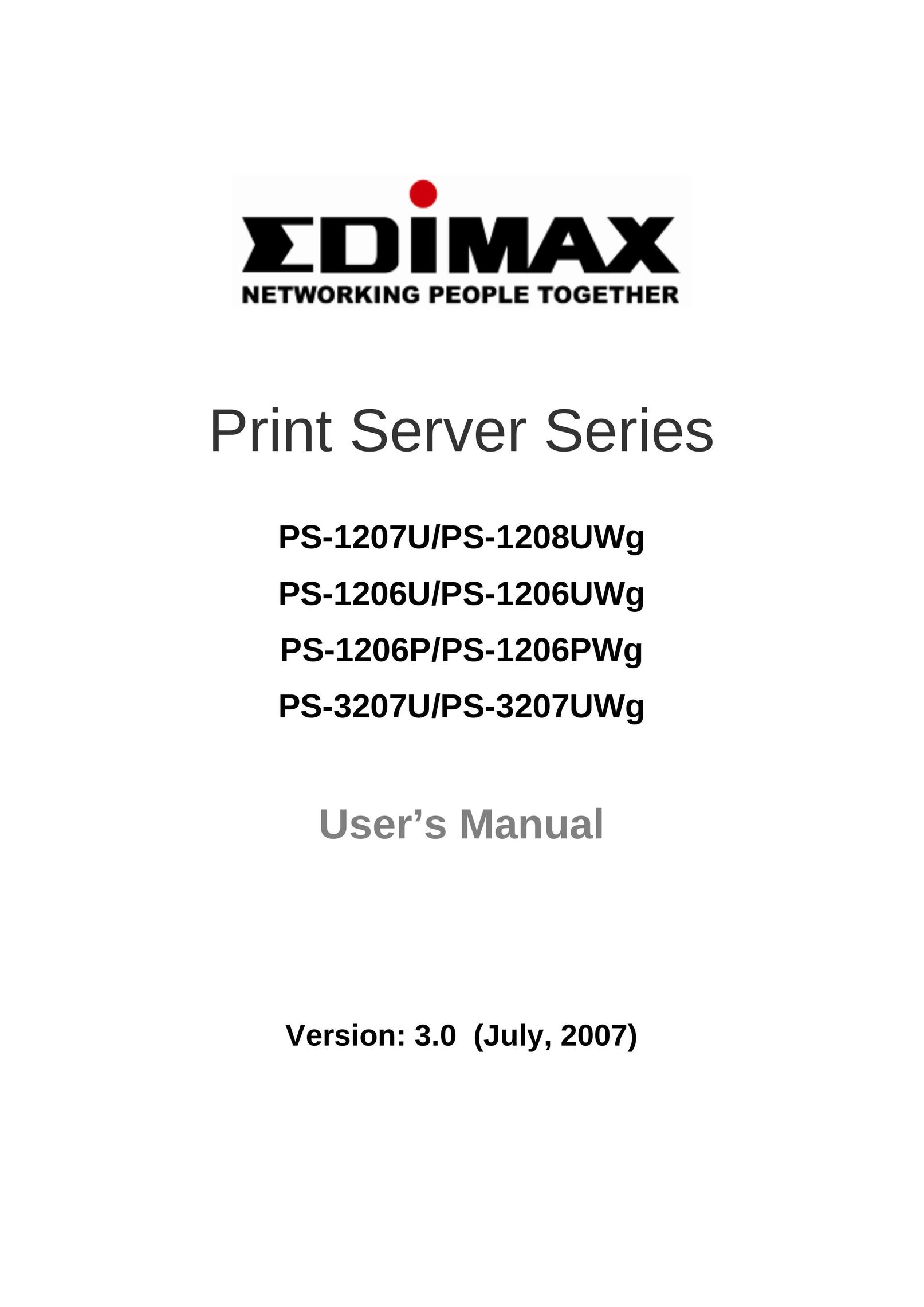 Edimax Technology PS-1206UWg Printer User Manual