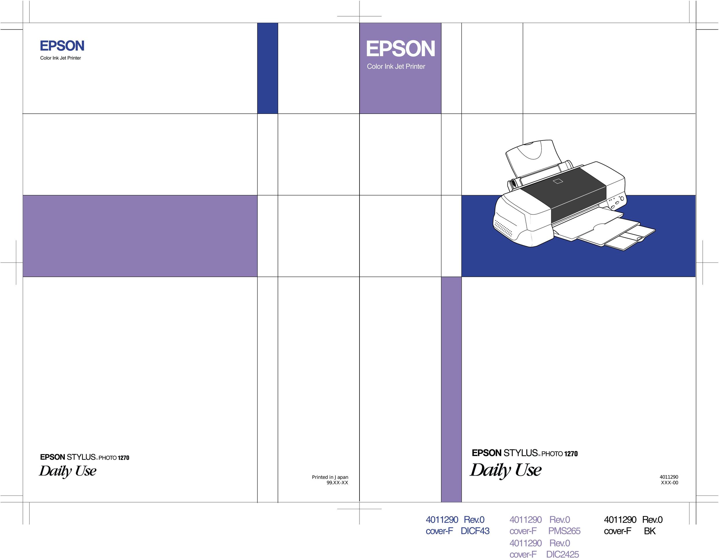 Epson 1270 Printer User Manual