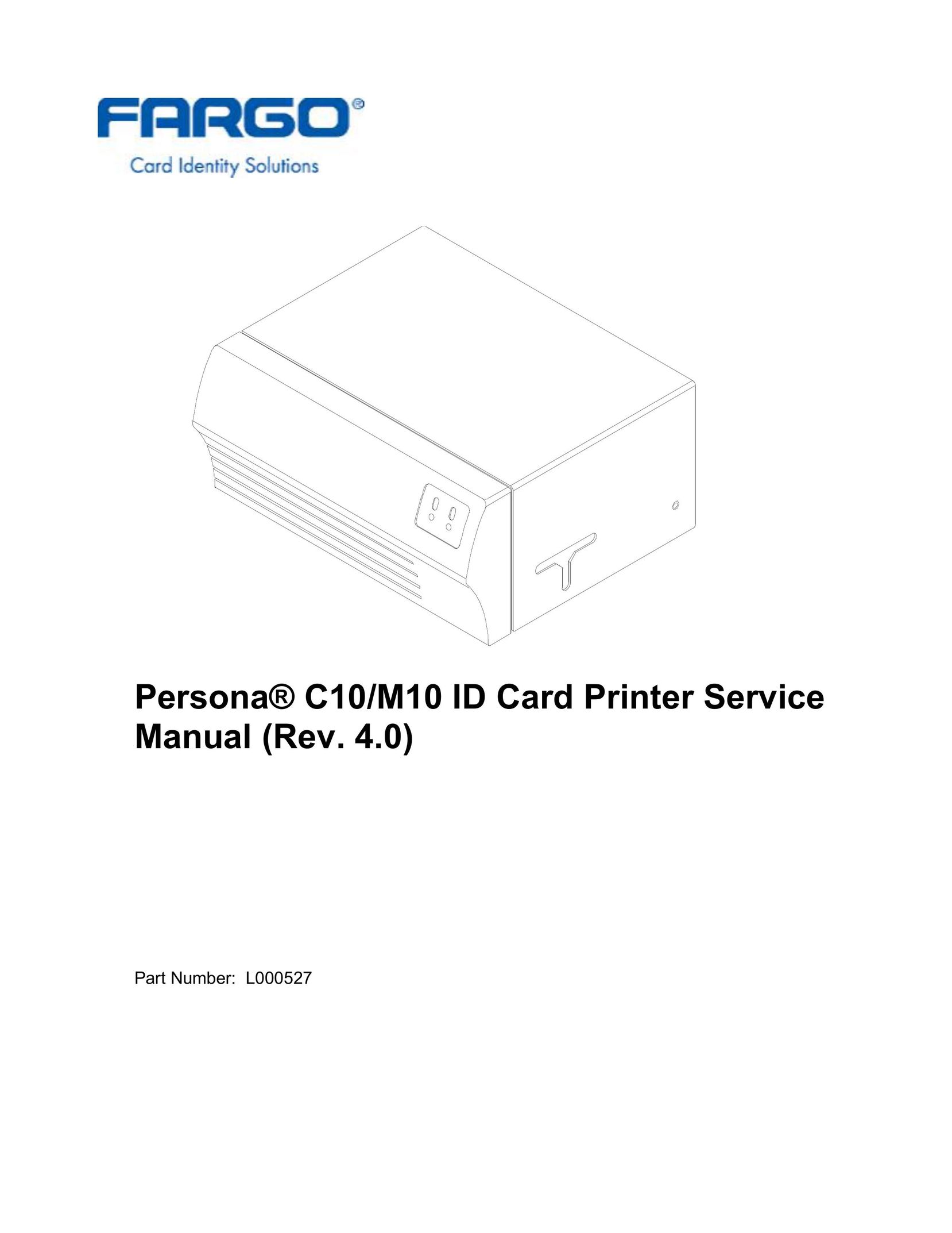 FARGO electronic C10 Printer User Manual