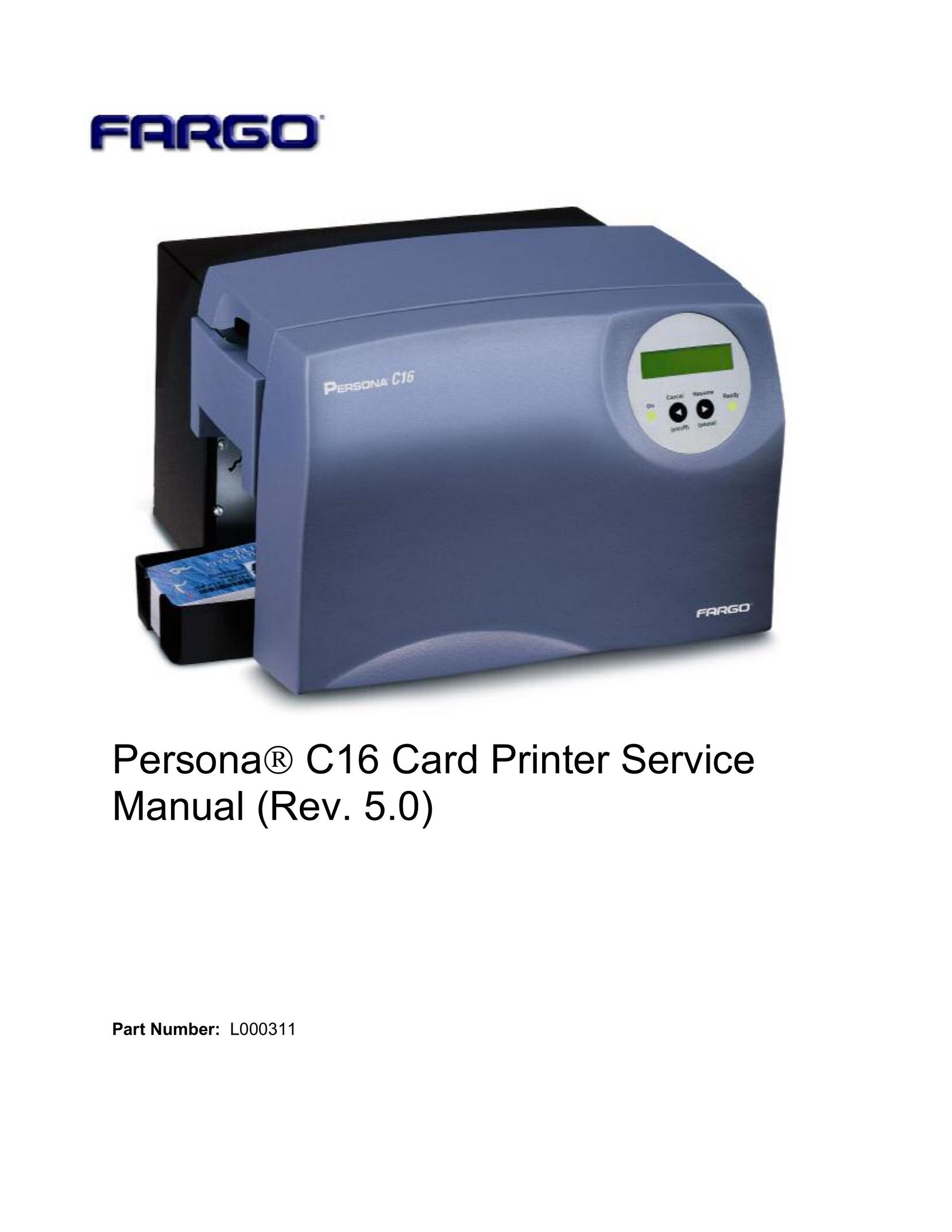 FARGO electronic C16 Printer User Manual