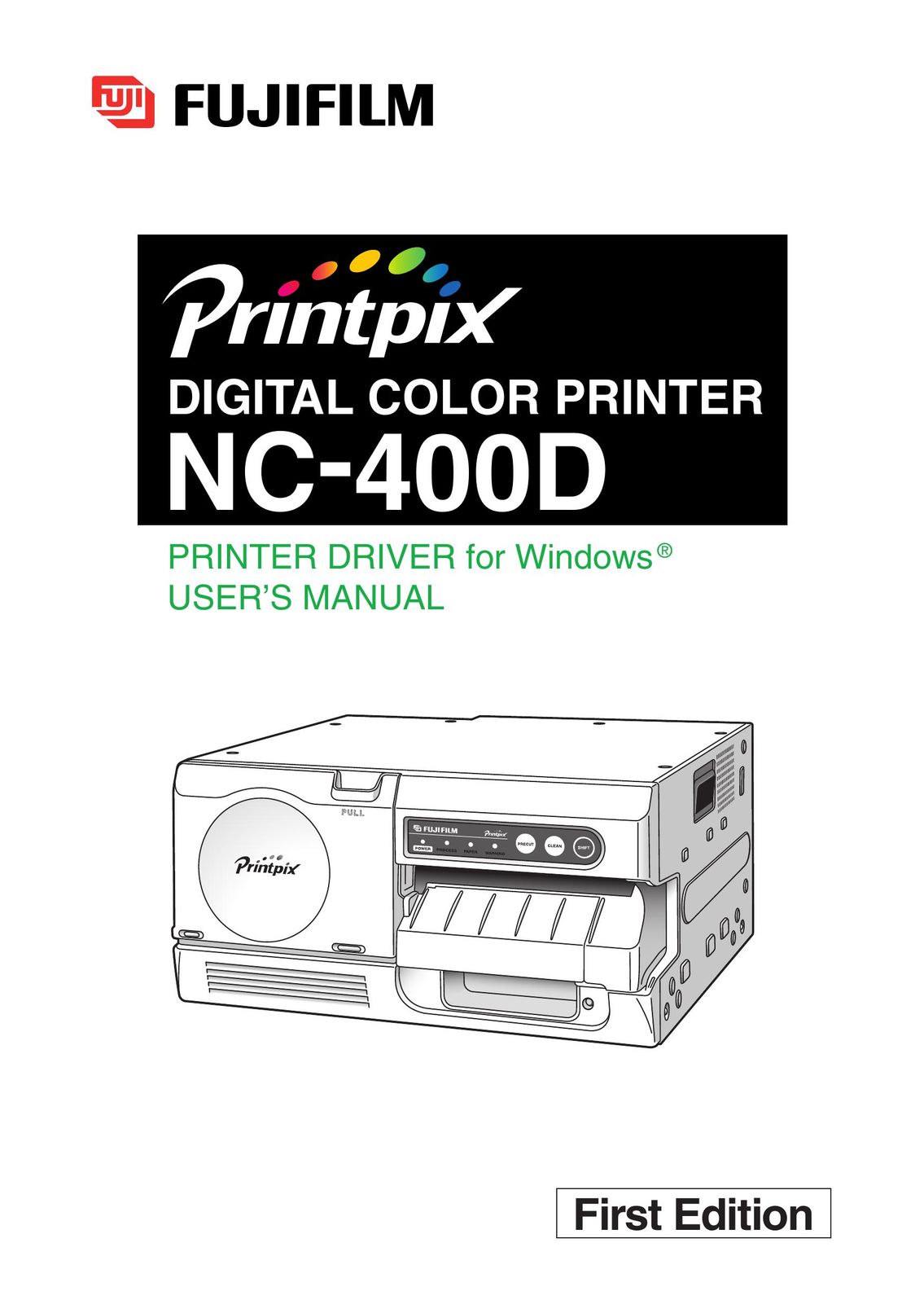 FujiFilm NC-400D Printer User Manual