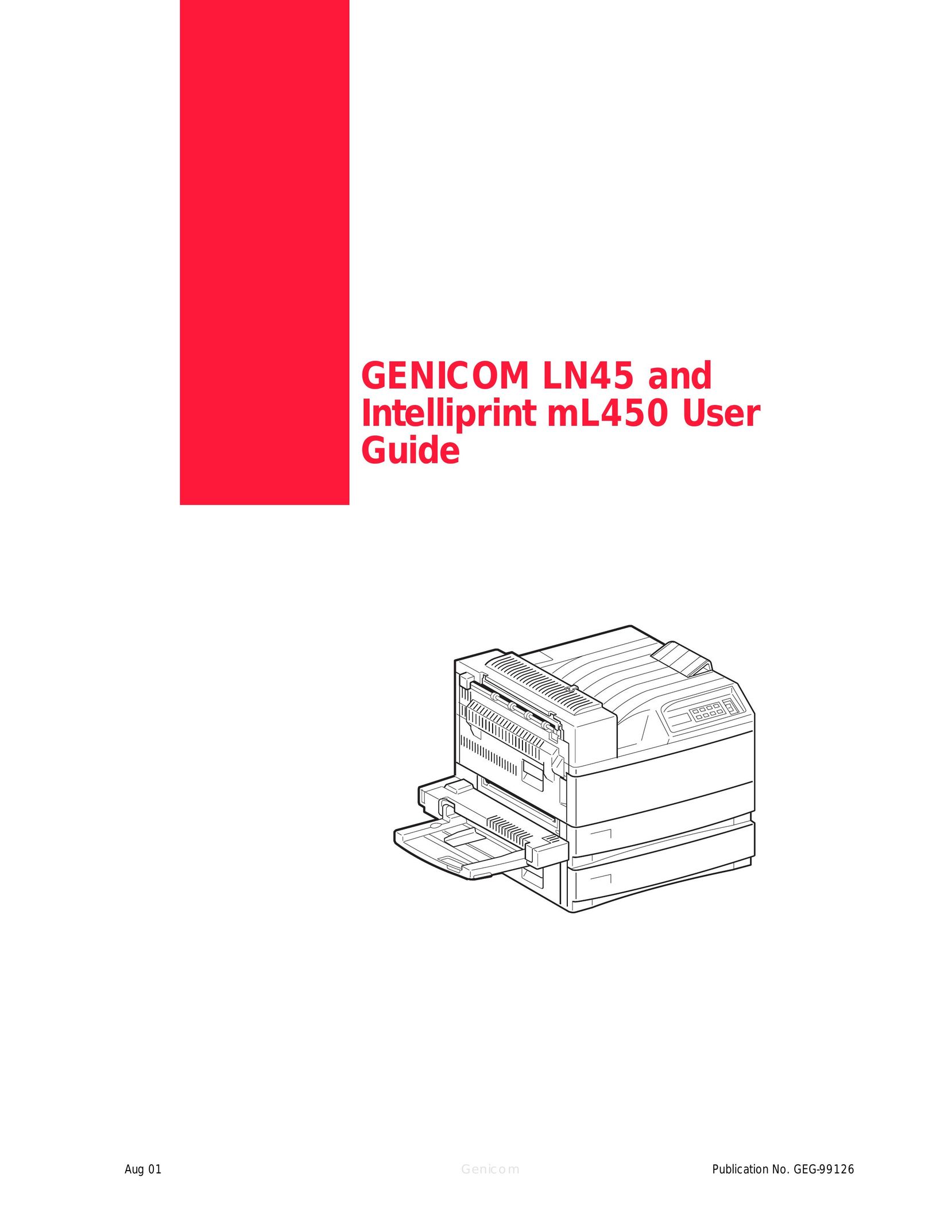 Genicom ML450 Printer User Manual