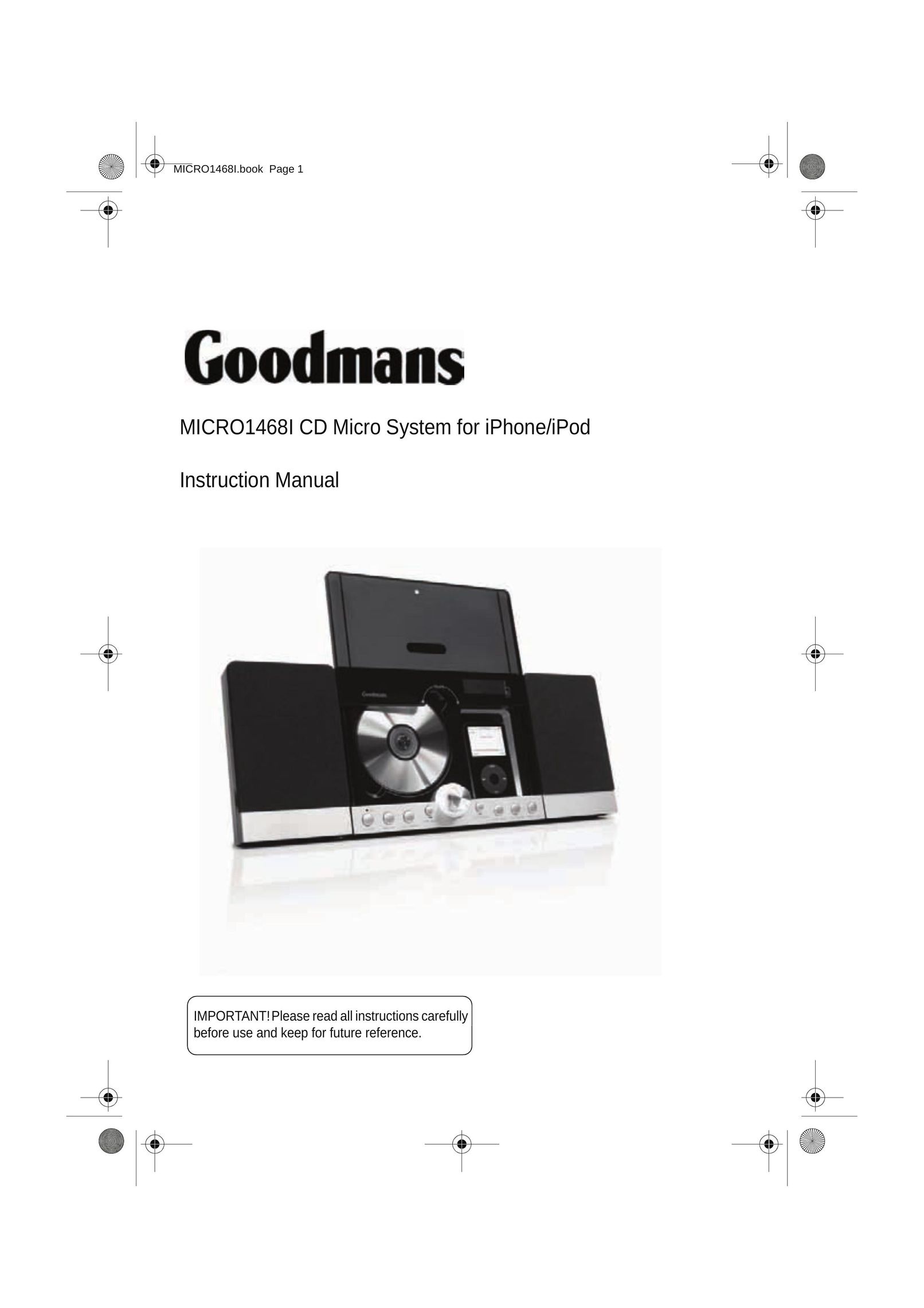 Goodmans MICRO1468I Printer User Manual