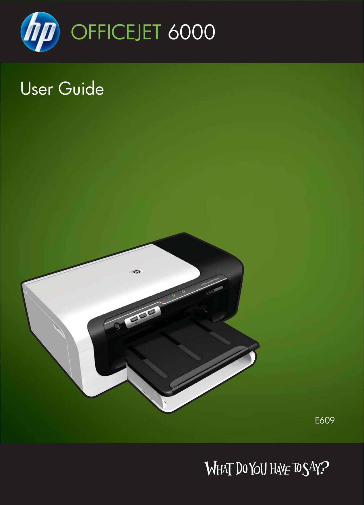Hitachi E609 Printer User Manual