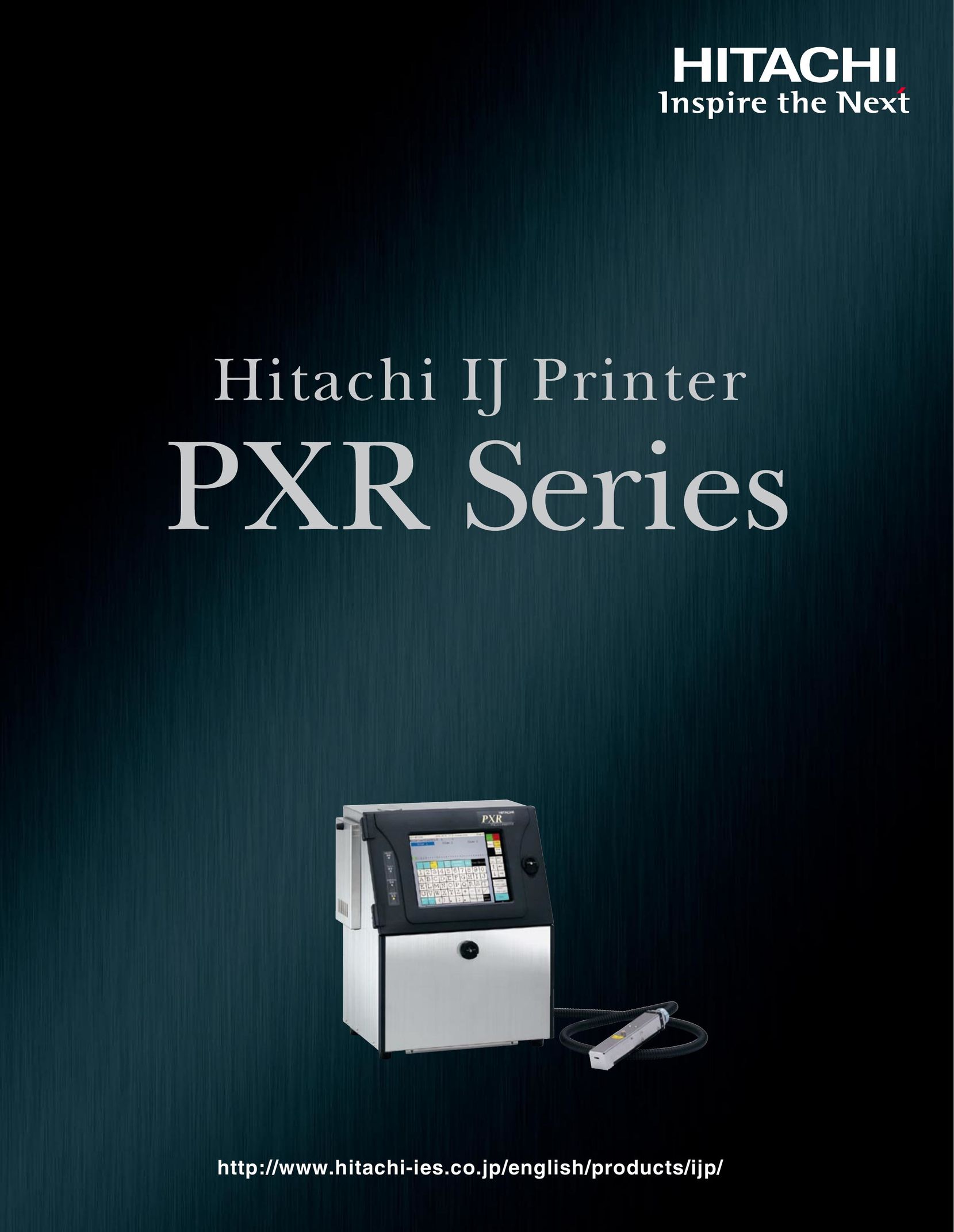 Hitachi PXR Series Printer User Manual