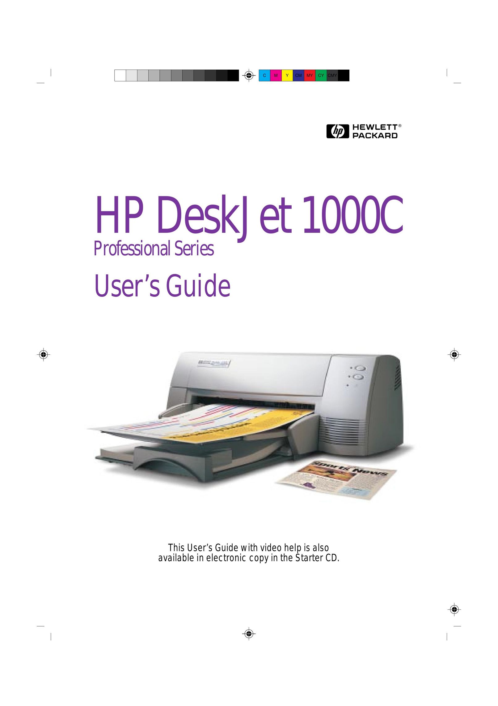 HP (Hewlett-Packard) 1000C Printer User Manual