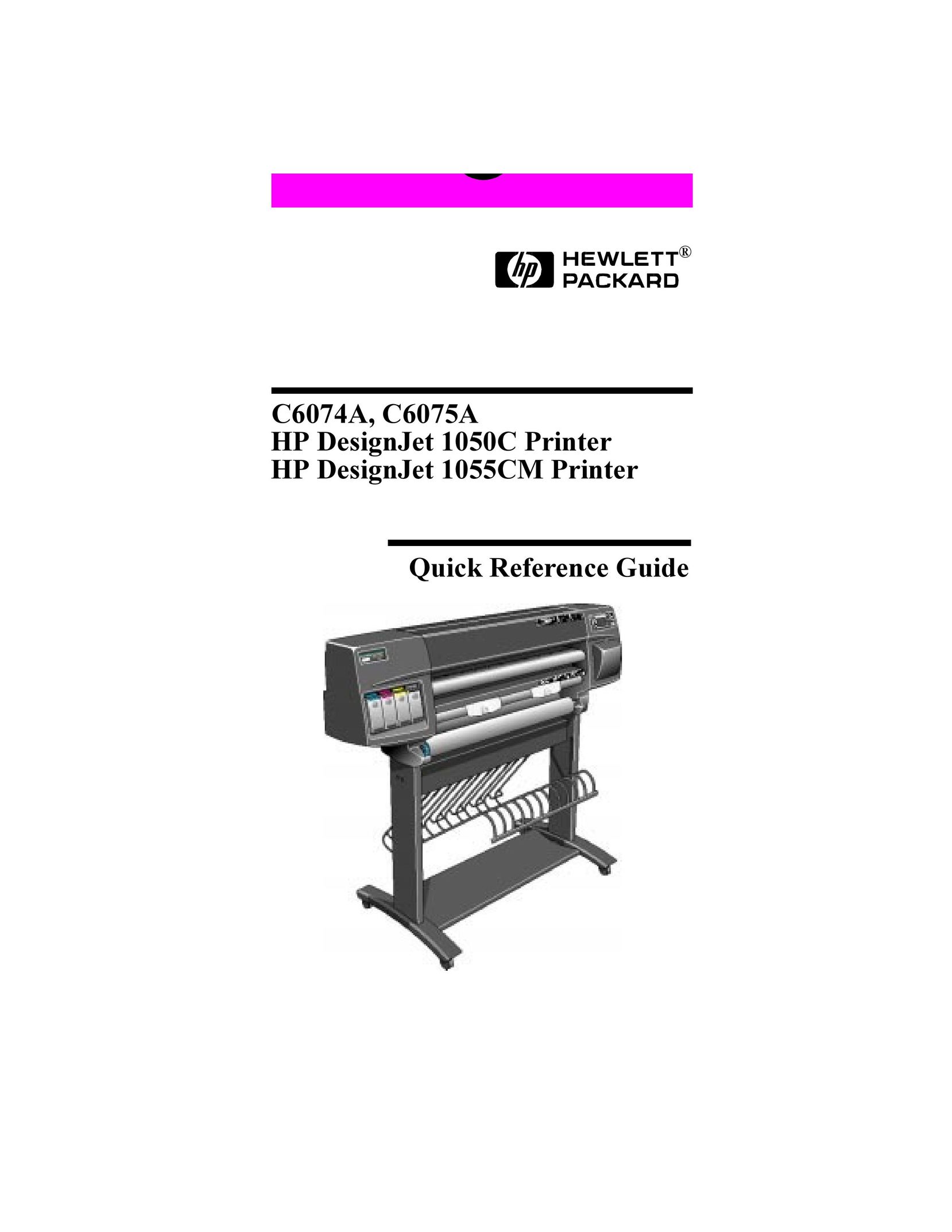 HP (Hewlett-Packard) 1050C Printer User Manual