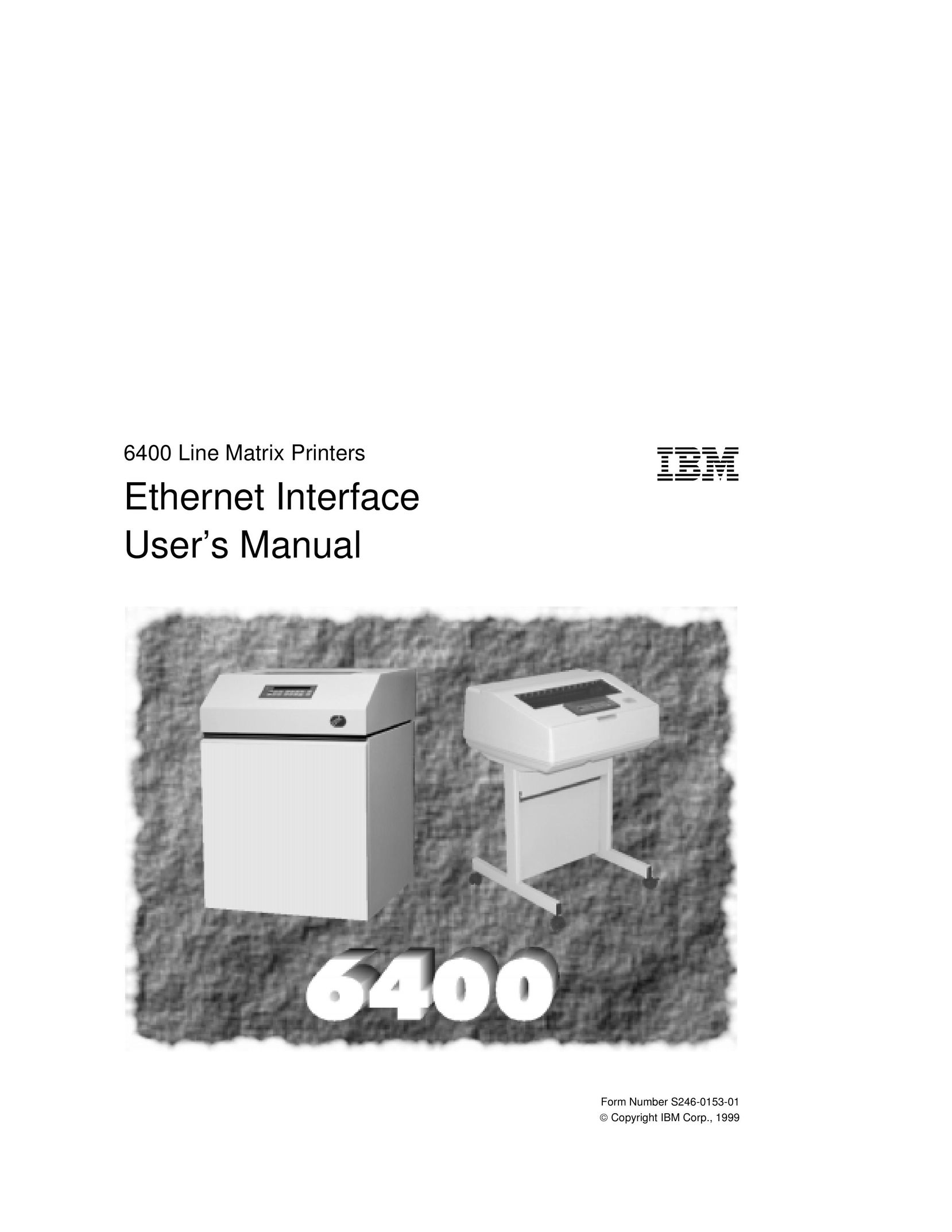 IBM Partner Pavilion 6400 Printer User Manual
