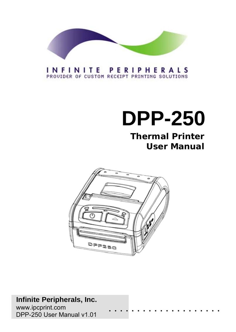 Infinite Peripherals DPP-250 Printer User Manual