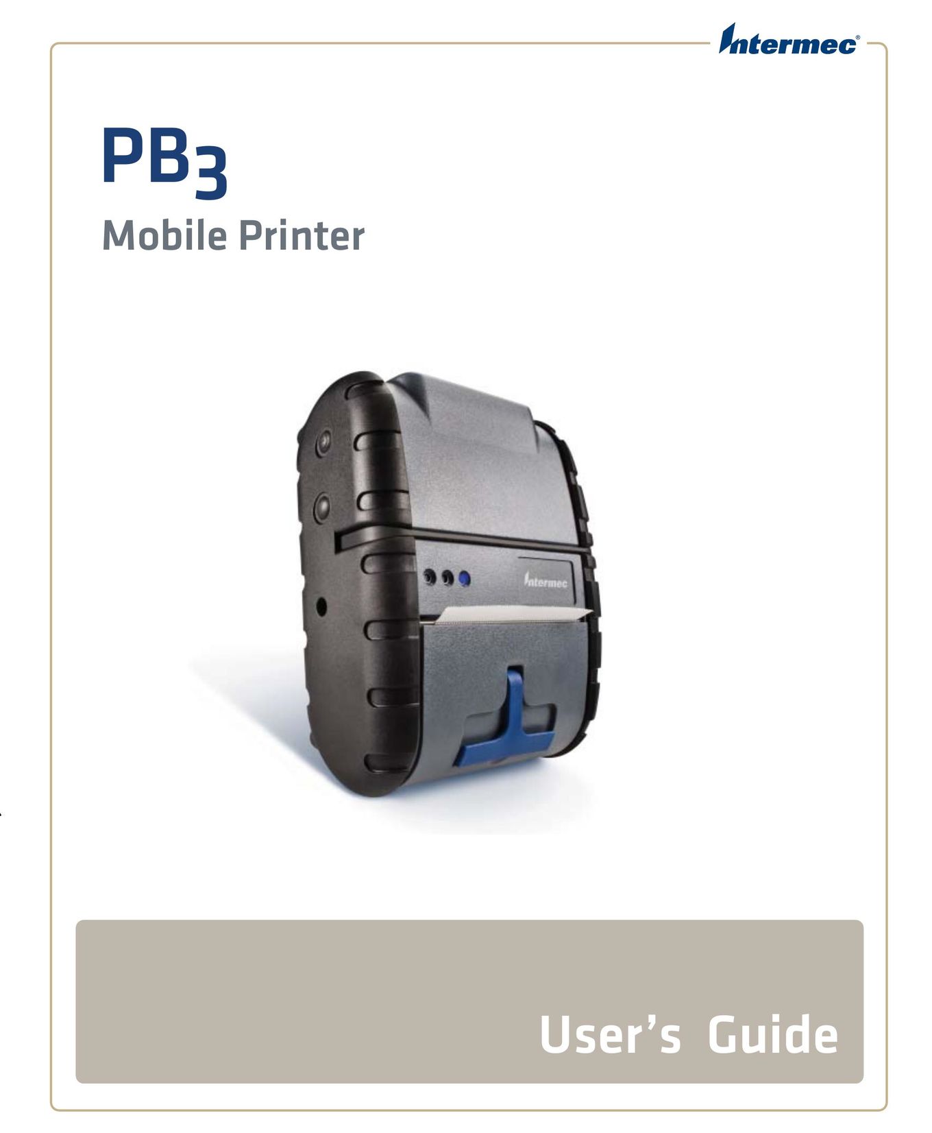 Intermec PB3 Printer User Manual