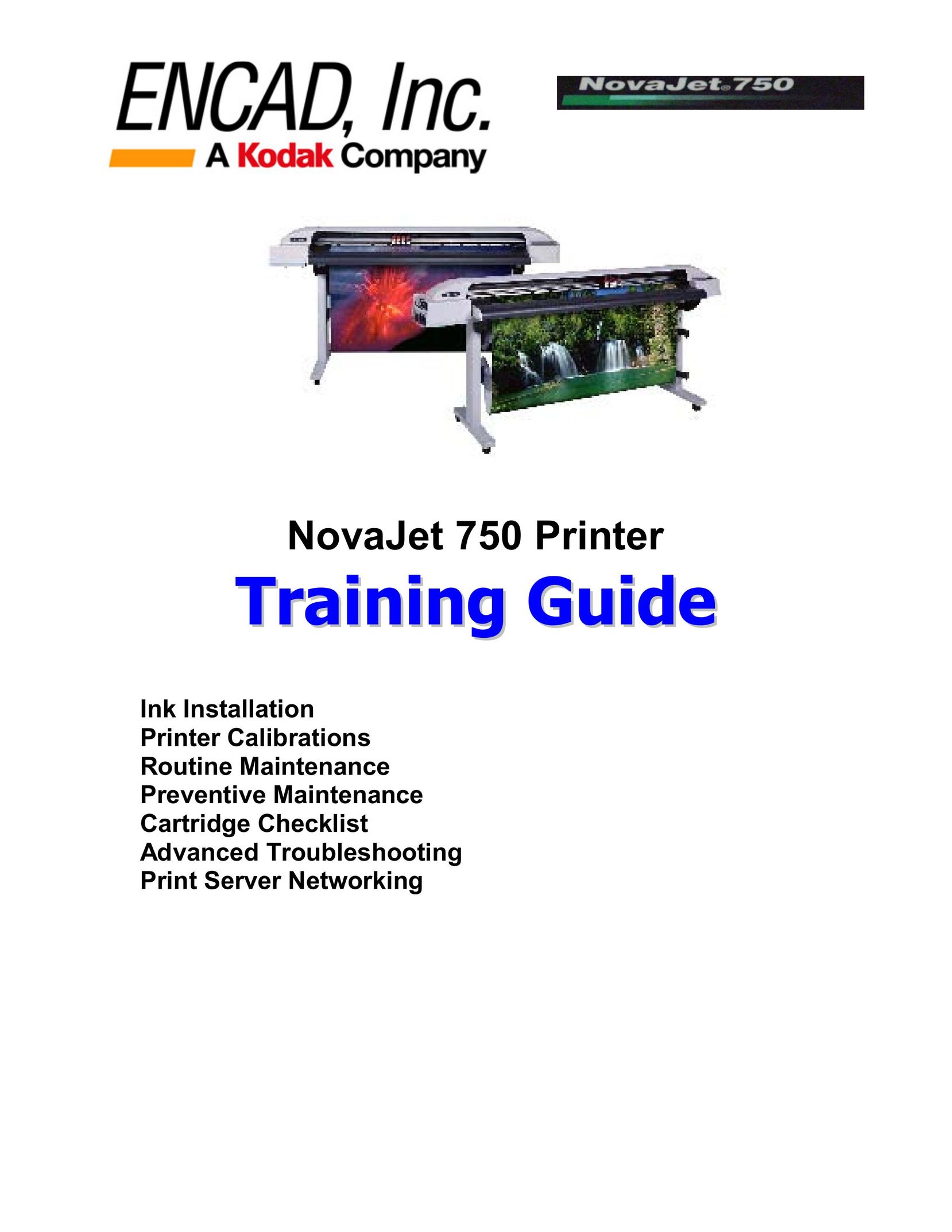 Kodak 750 Printer User Manual