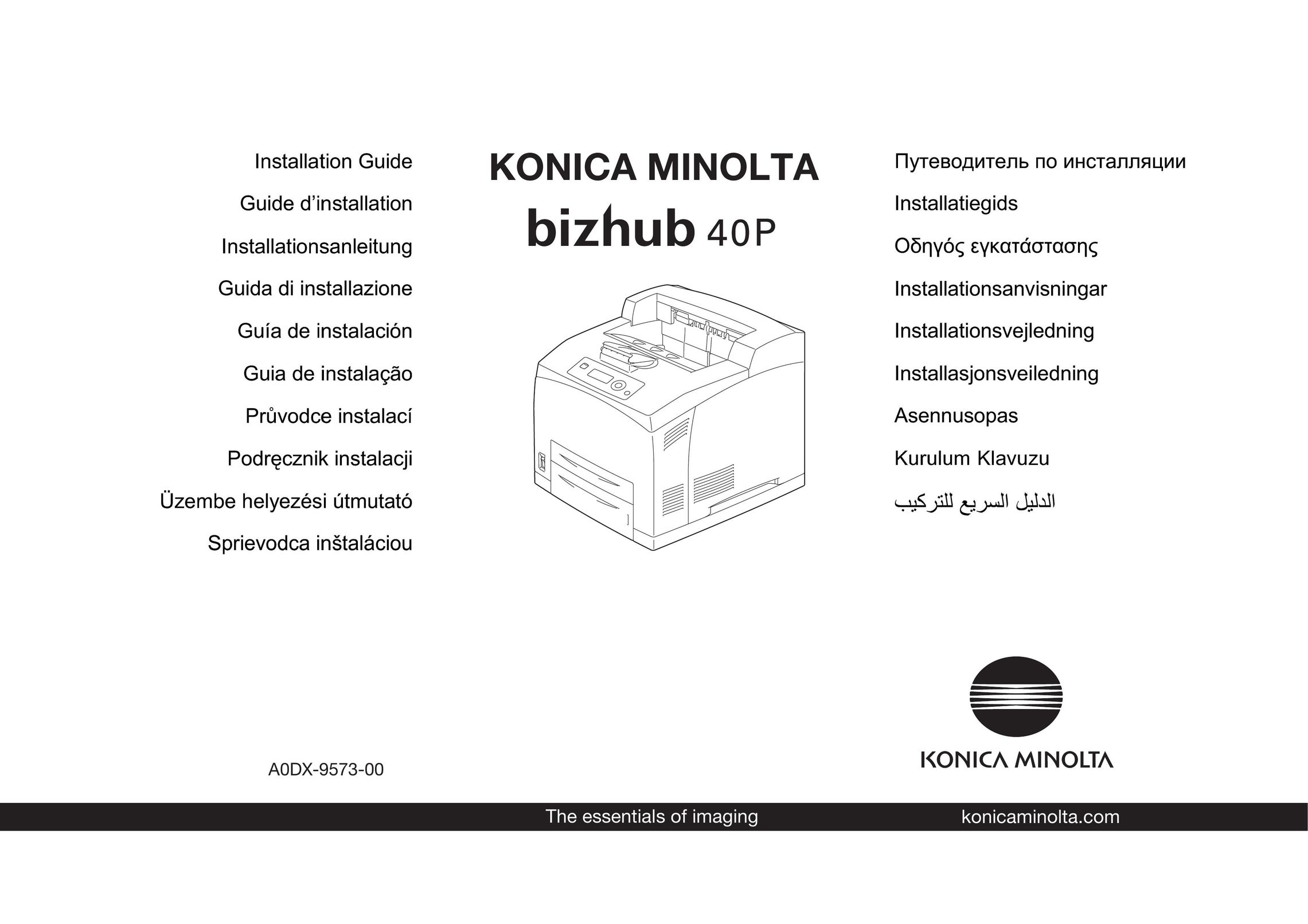 Konica Minolta bizhub 40p Printer User Manual