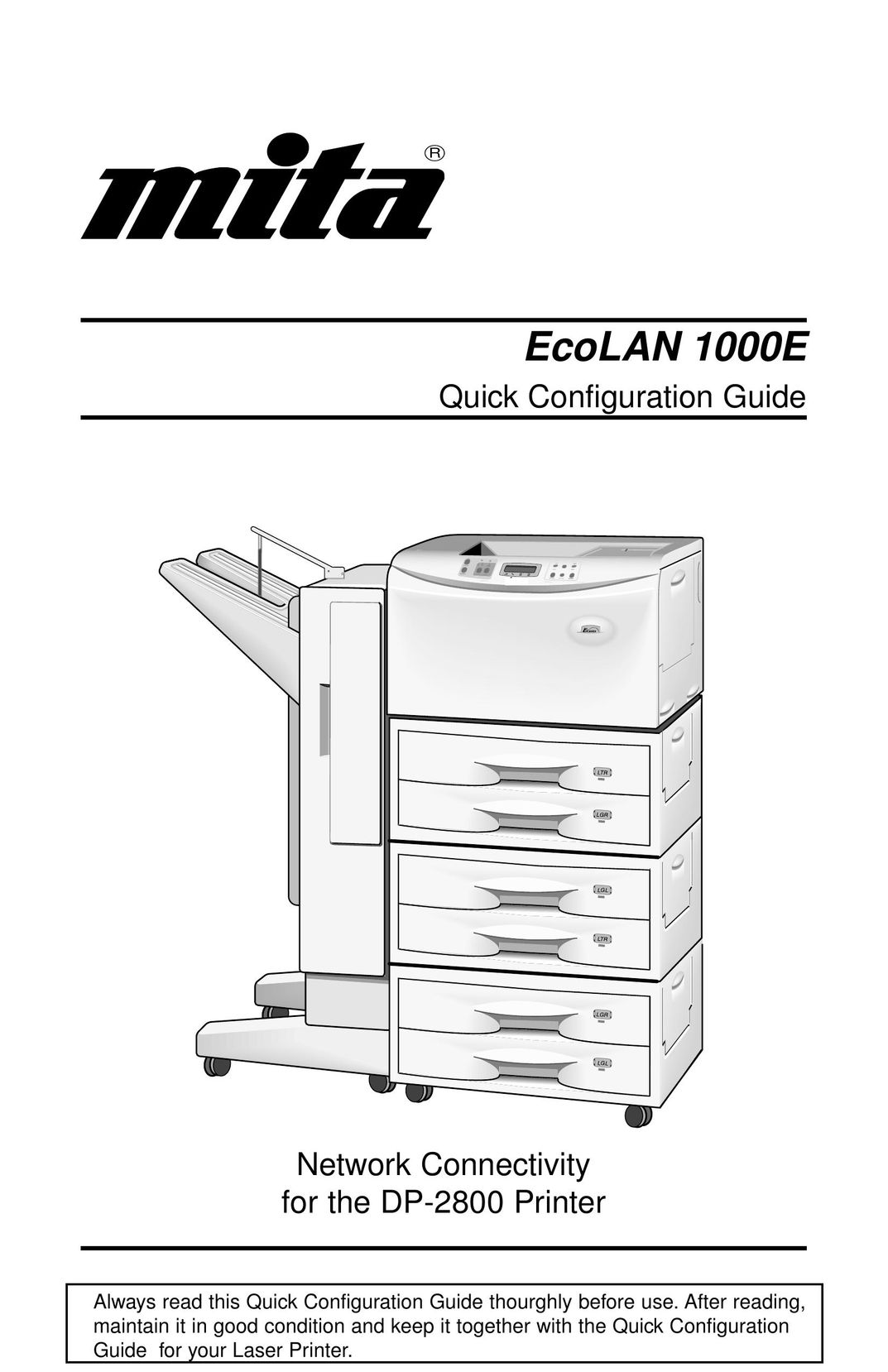 Kyocera 1000E Printer User Manual