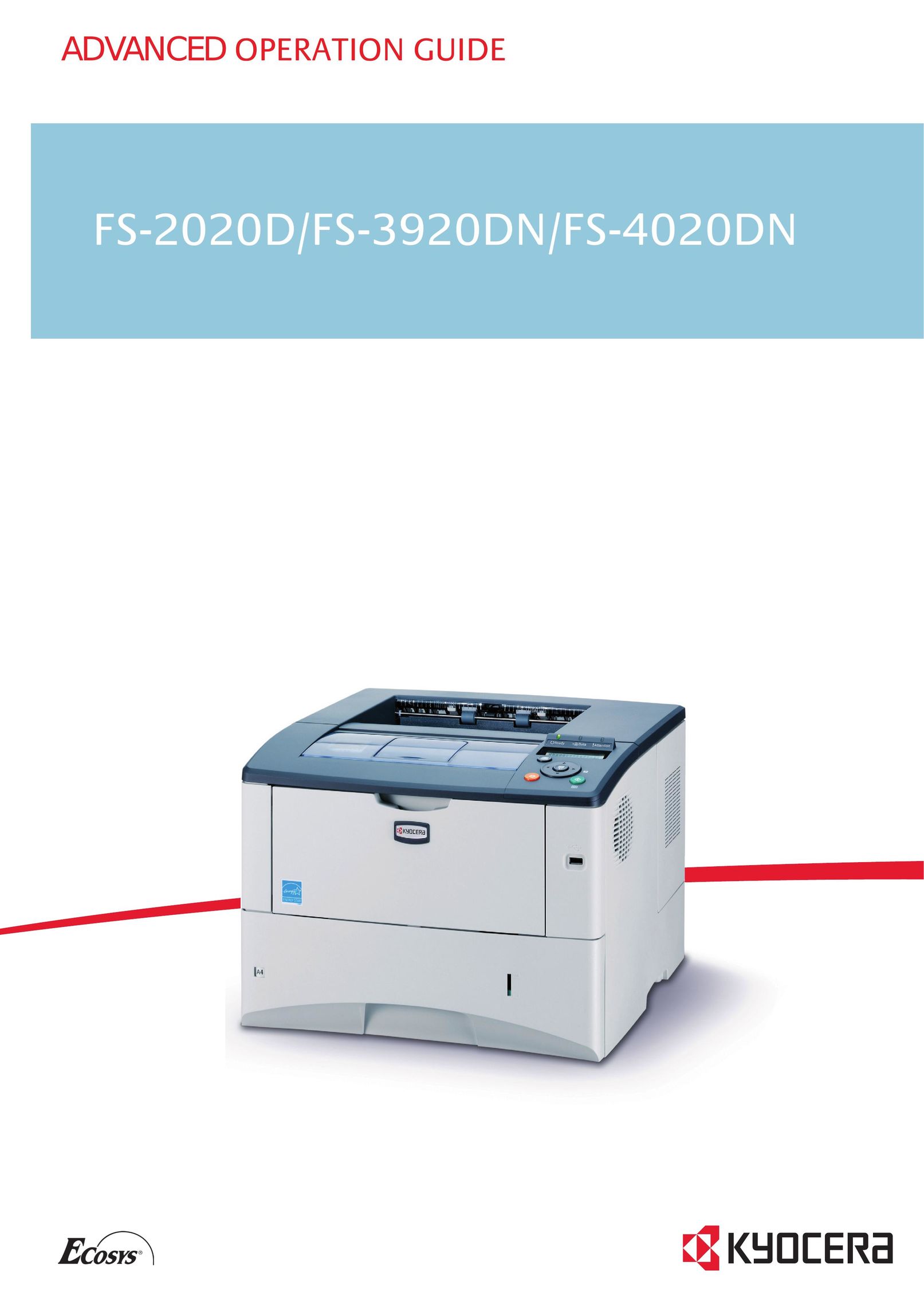 Kyocera 3920DN Printer User Manual