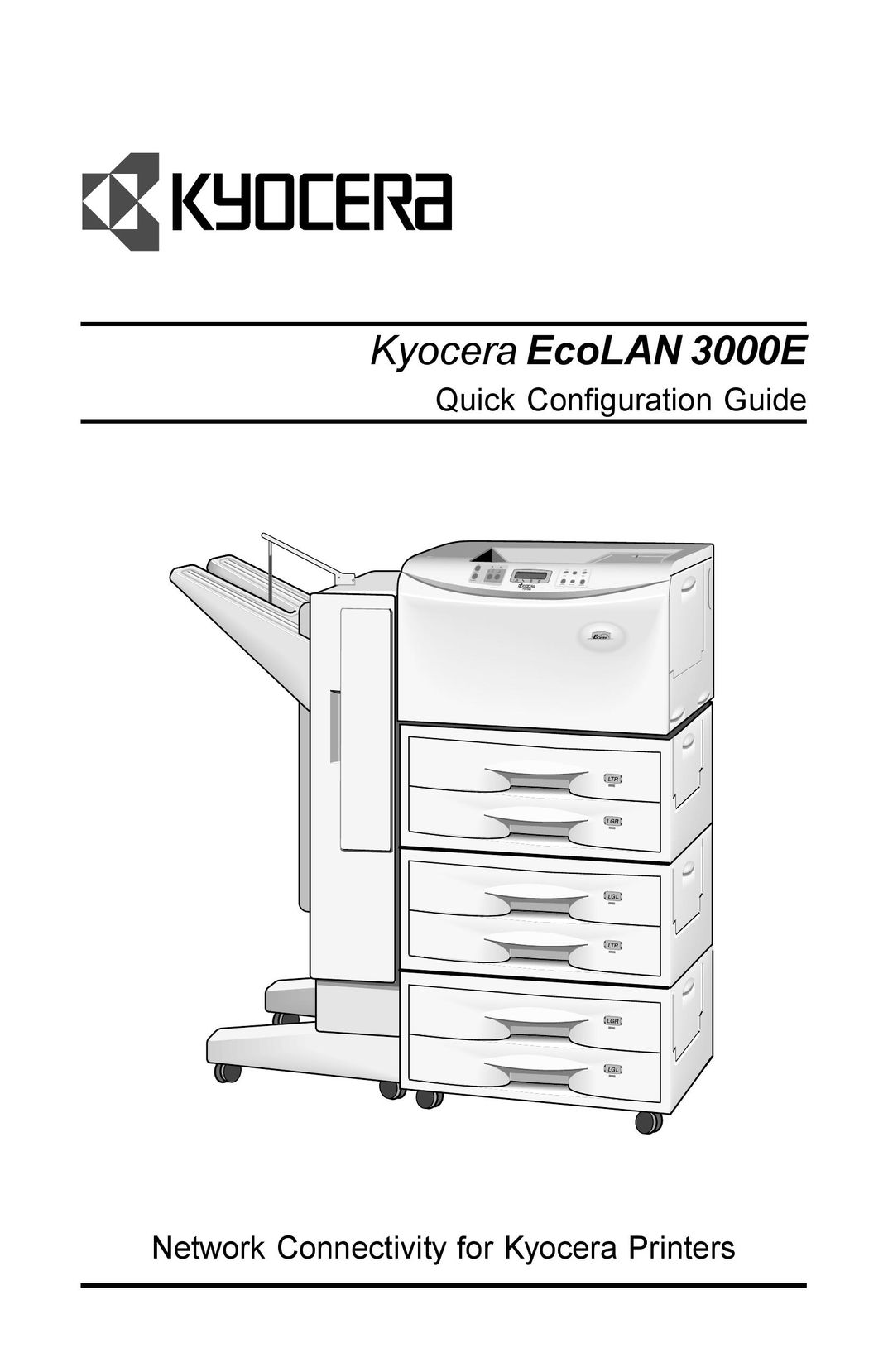 Kyocera EcoLAN 3000E Printer User Manual